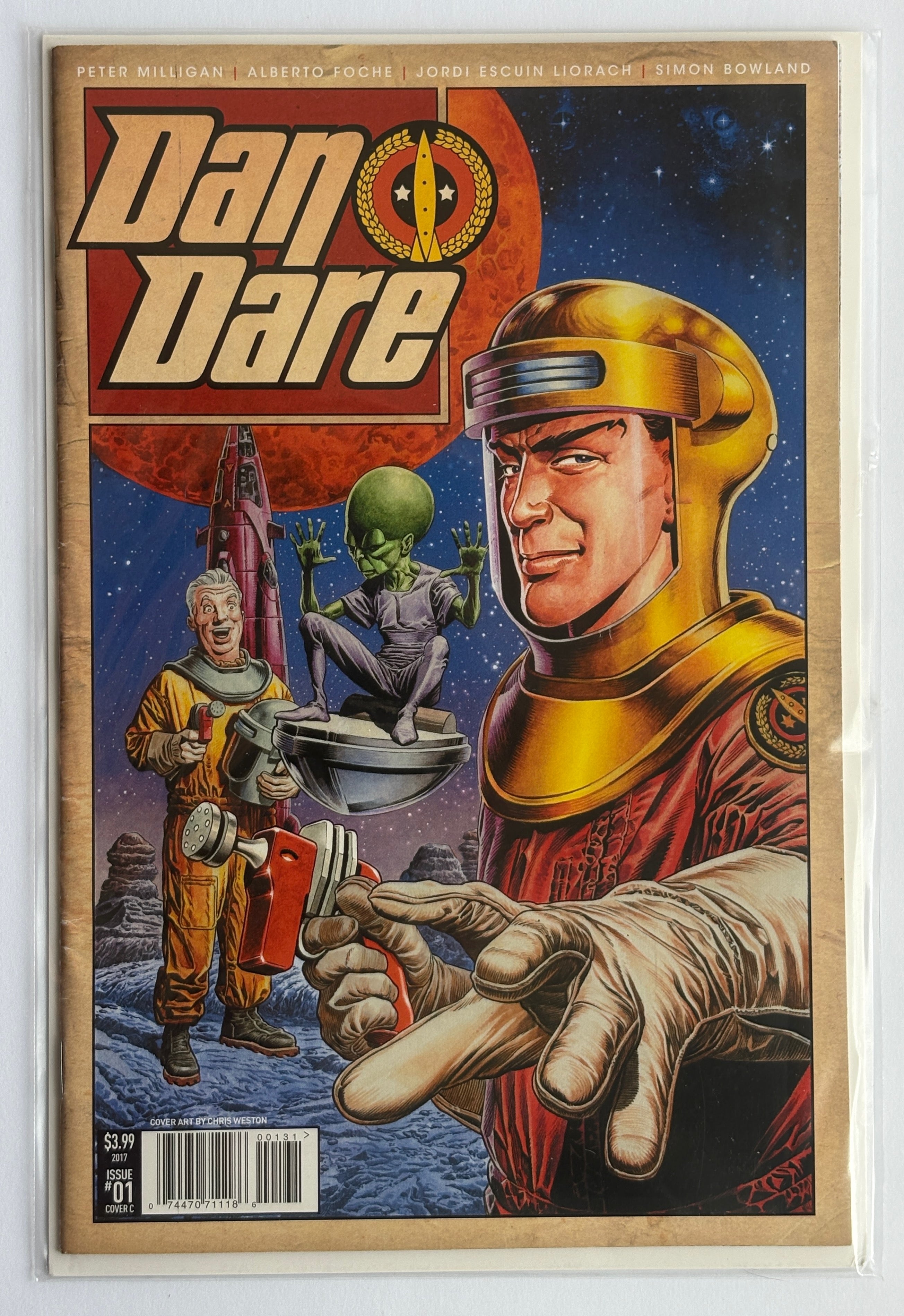 Dan Dare  #1 - 1st Printing Cover C Titan Comics November 2017 FN 6.0