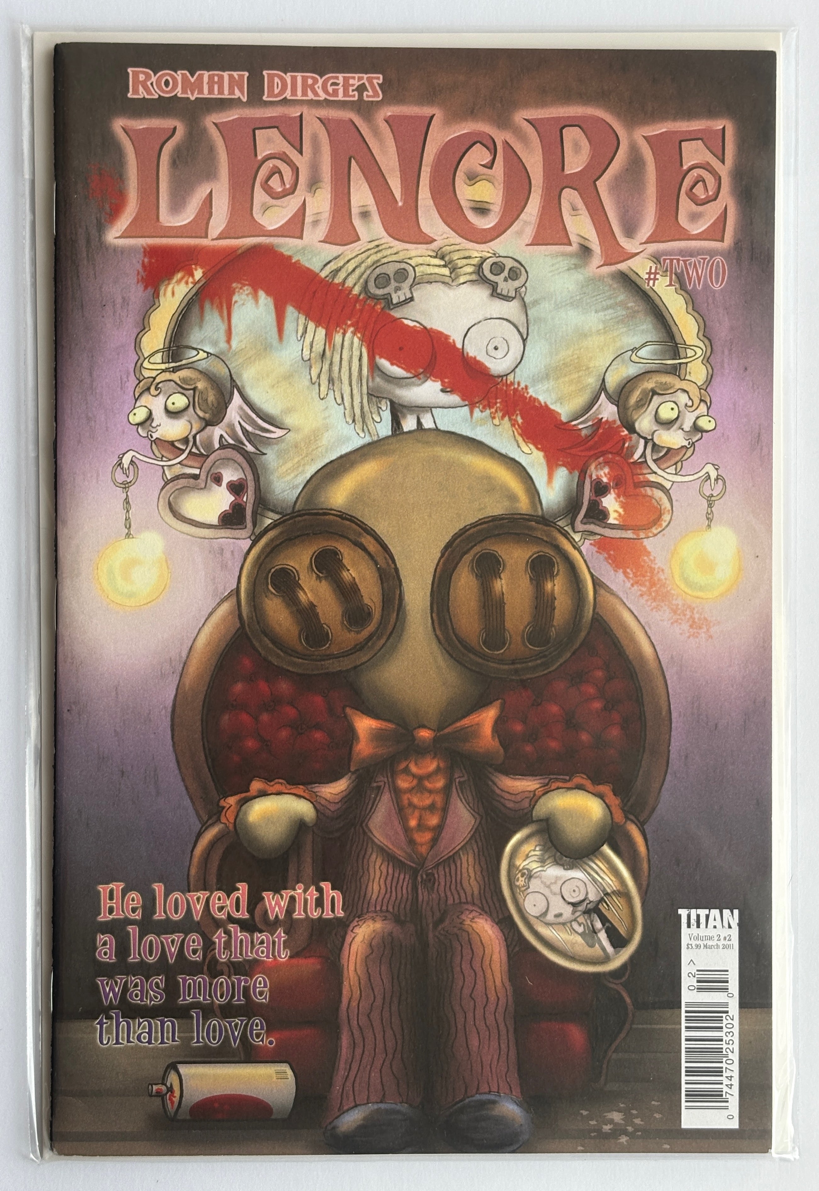 Roman Dirge's Lenore Vol: 2 #2 - Titan Comics March 2011 VF+ 8.5