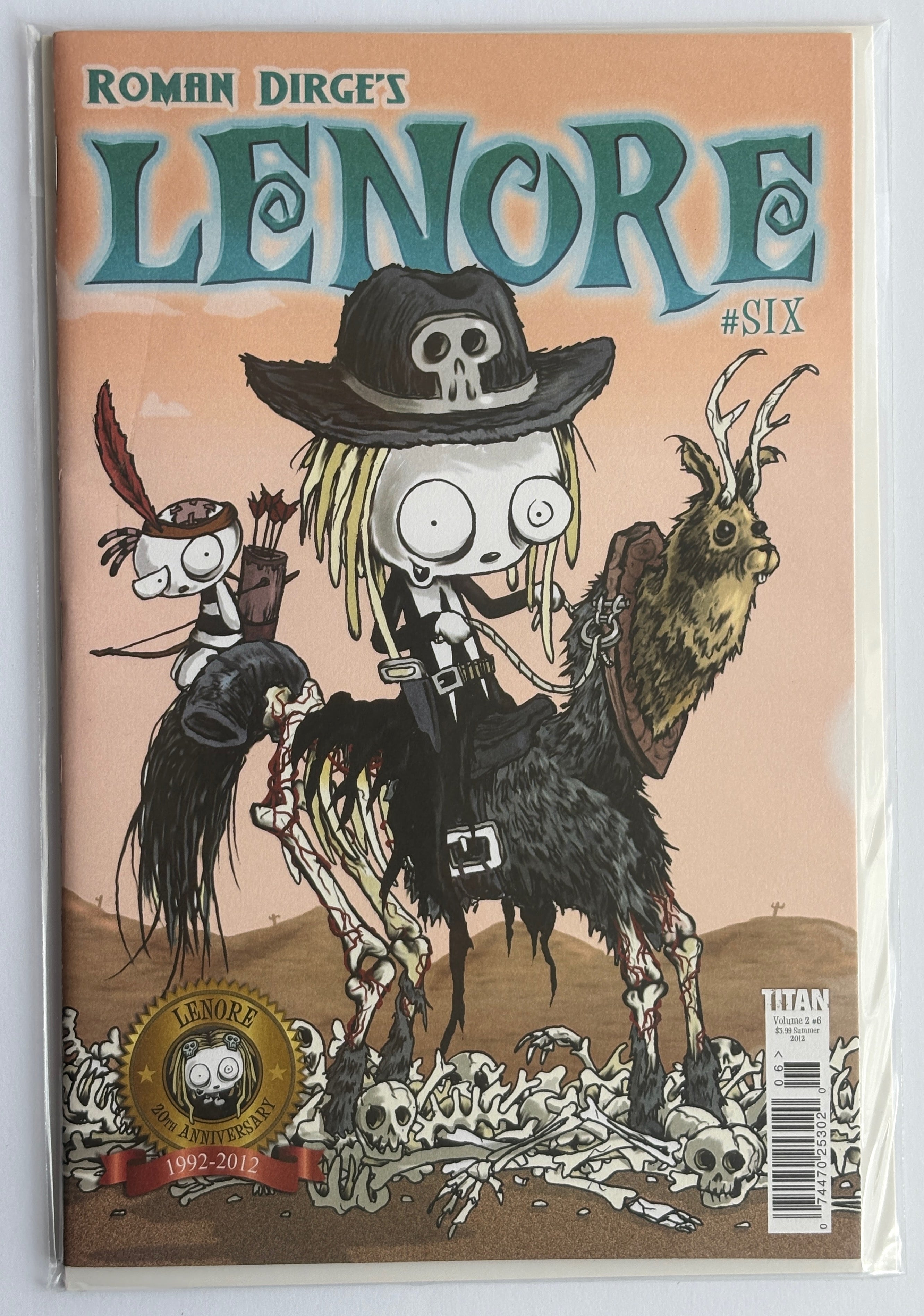 Roman Dirge's Lenore Vol: 2 #6 - Titan Comics Summer 2012 VF+ 8.5