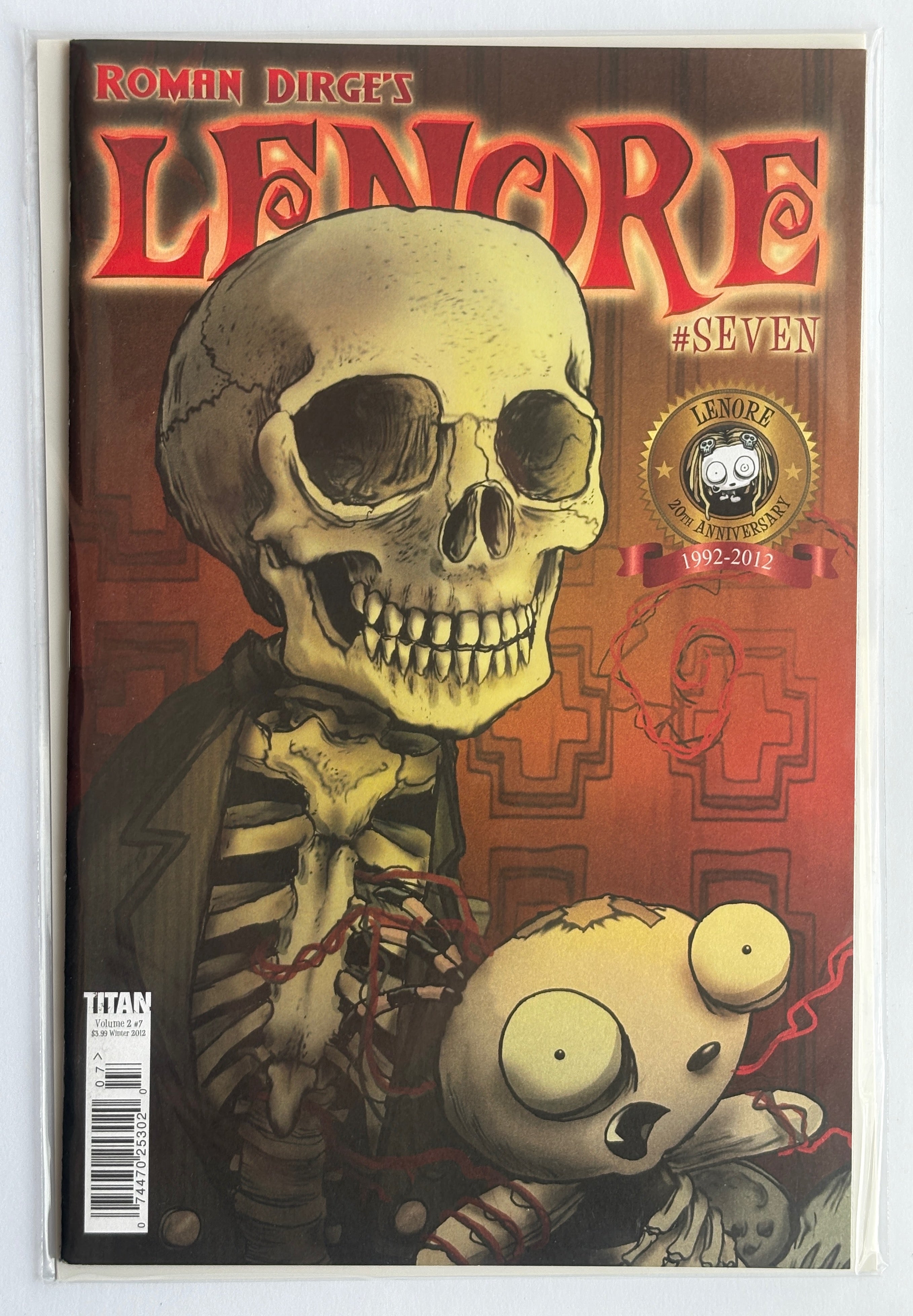 Roman Dirge's Lenore Vol: 2 #7 - Titan Comics Winter 2012 NM- 9.2