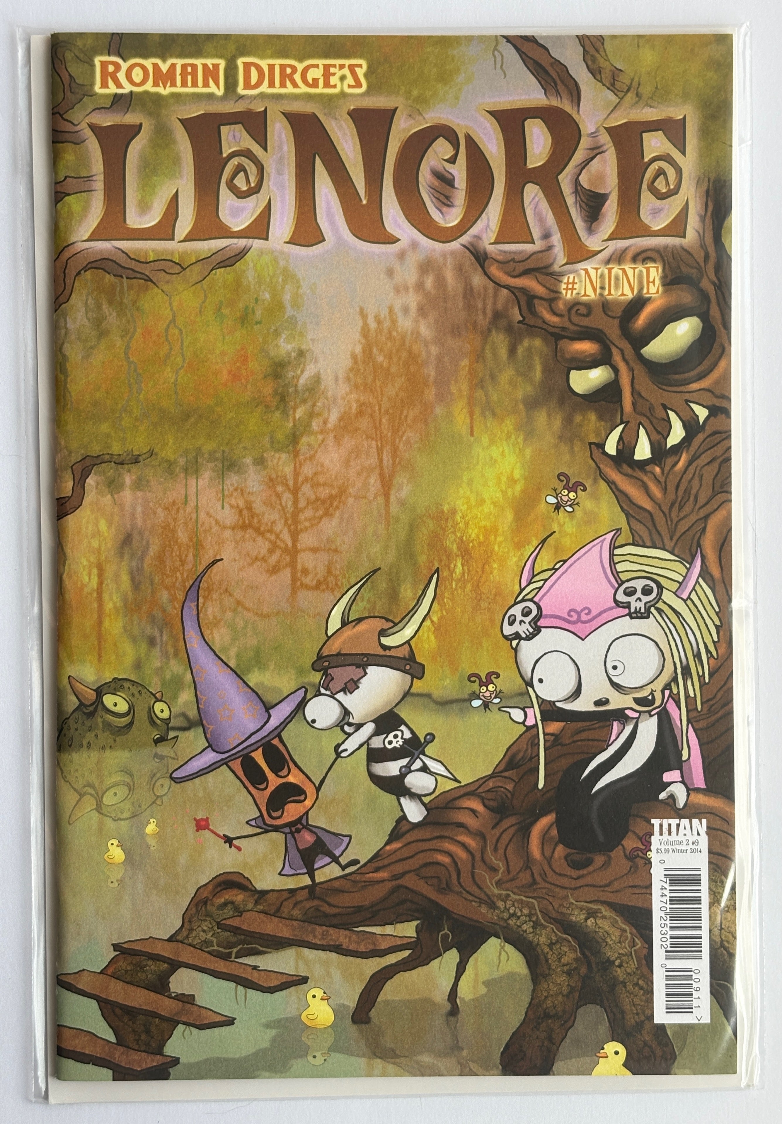 Roman Dirge's Lenore Vol: 2 #9 - Titan Comics Winter 2014 NM- 9.2