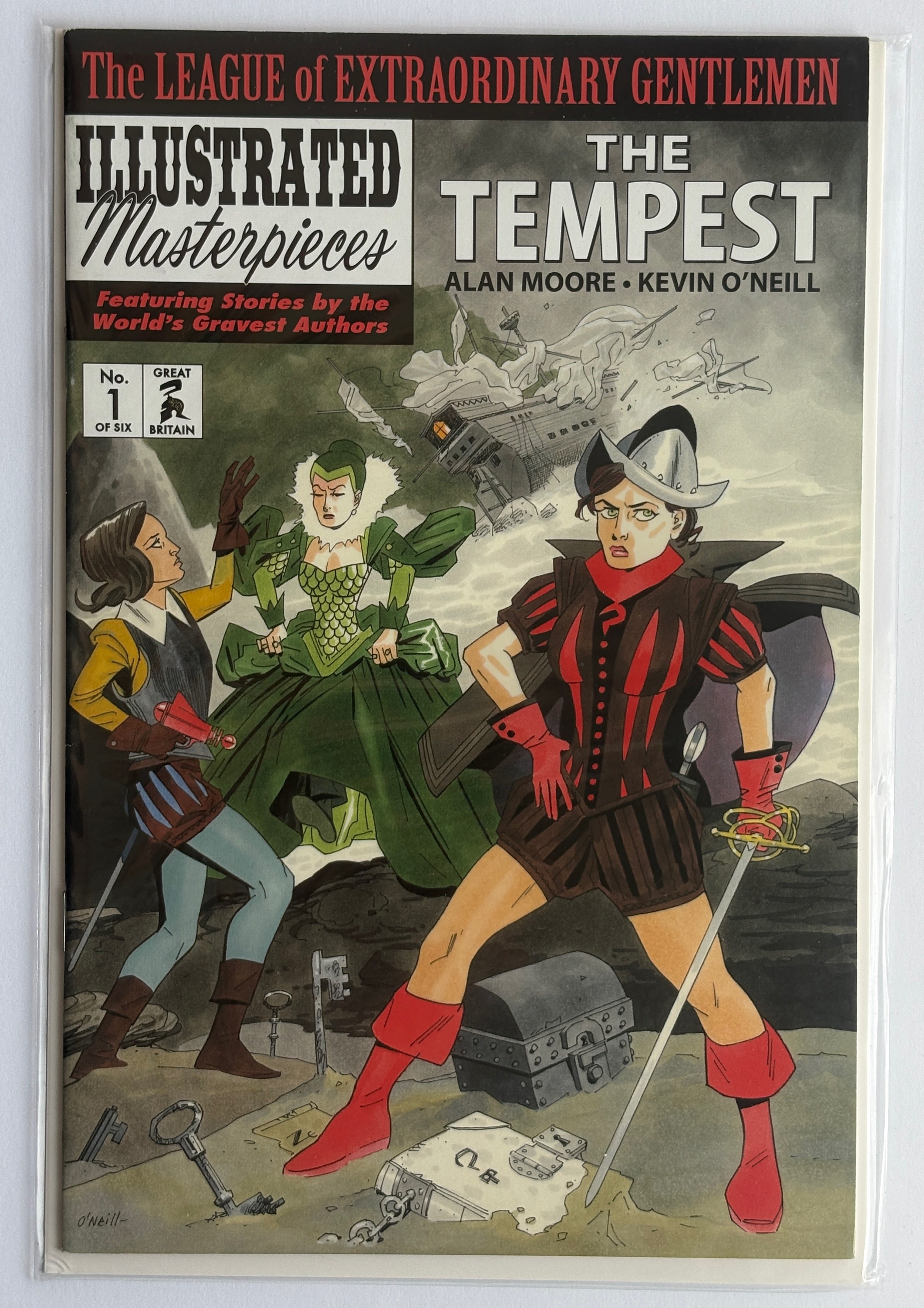 The League of Extraordinary Gentleman The Tempest #1 - 1st Printing 2018 NM- 9.2