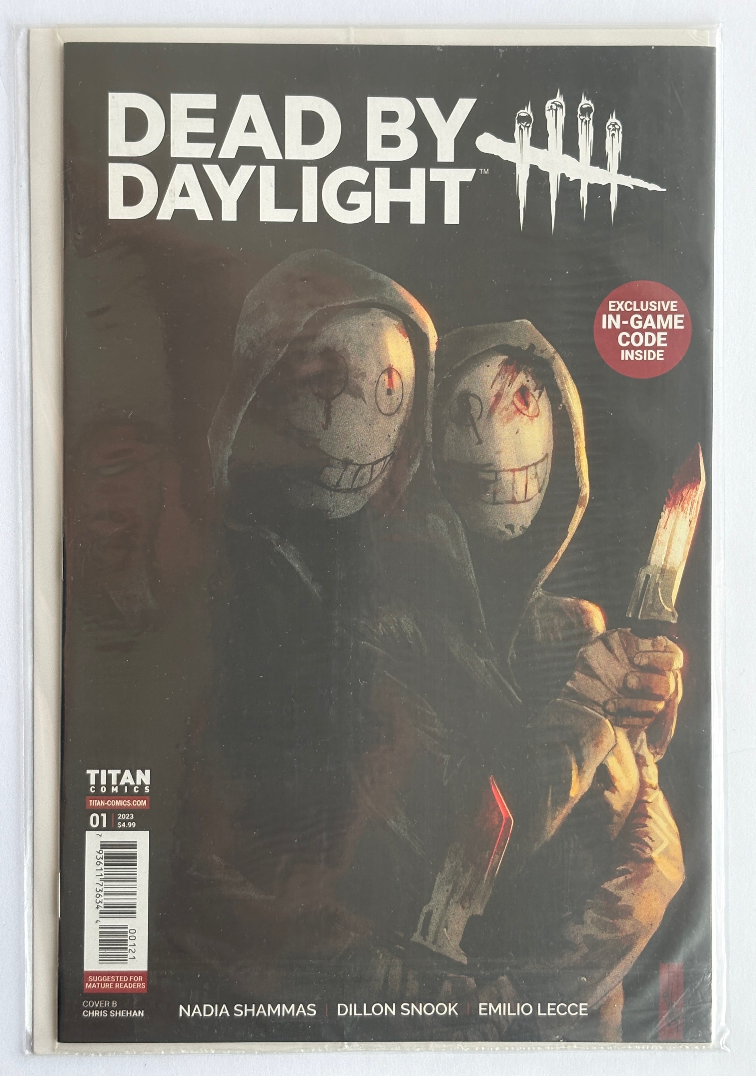 Dead by Daylight #1 - Chris Shehan Variant Titan July 2023 Still Sealed