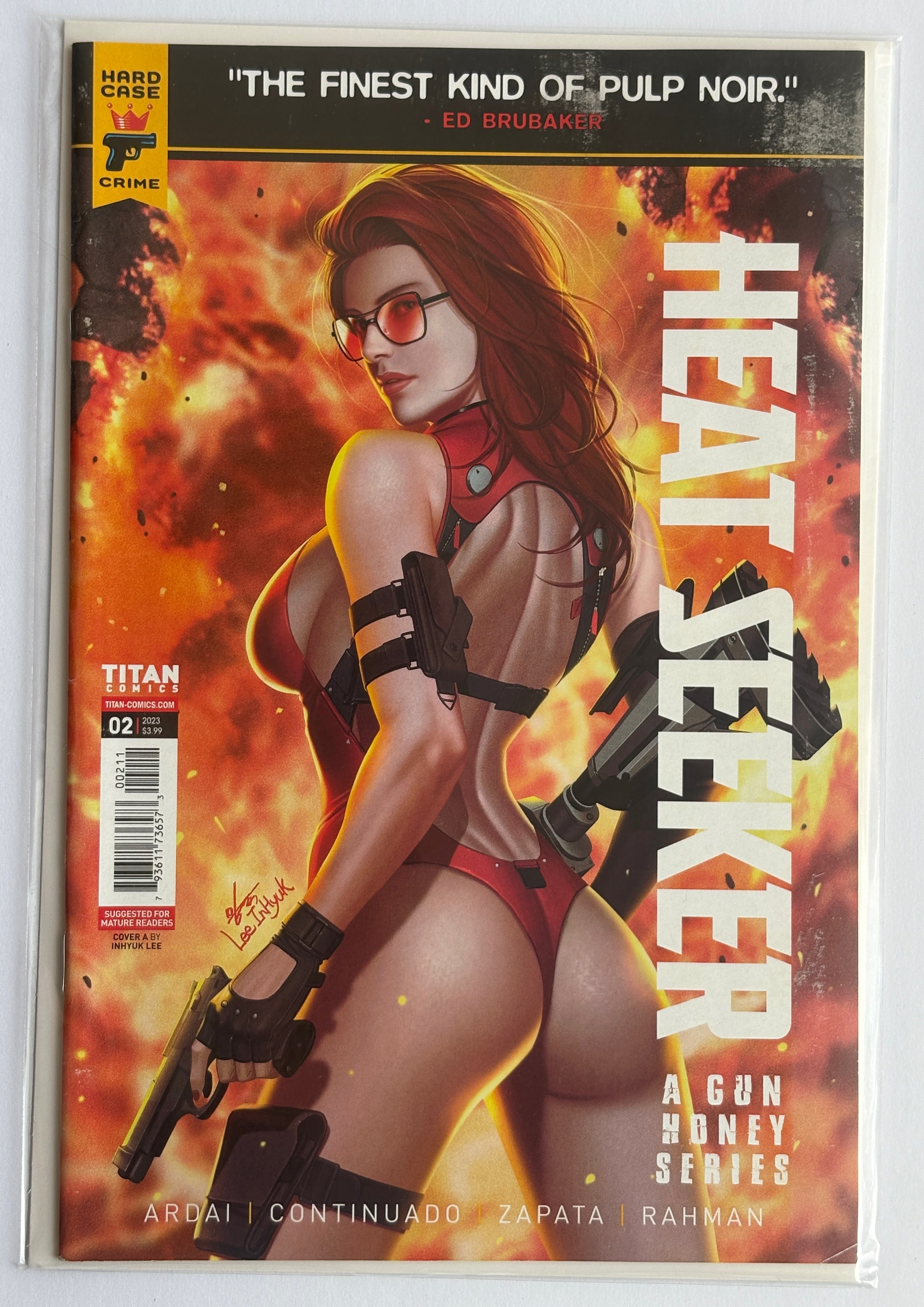 Heat Seeker A Gun Honey Series #2 - Cover A Titan September 2023 VF/NM 9.0
