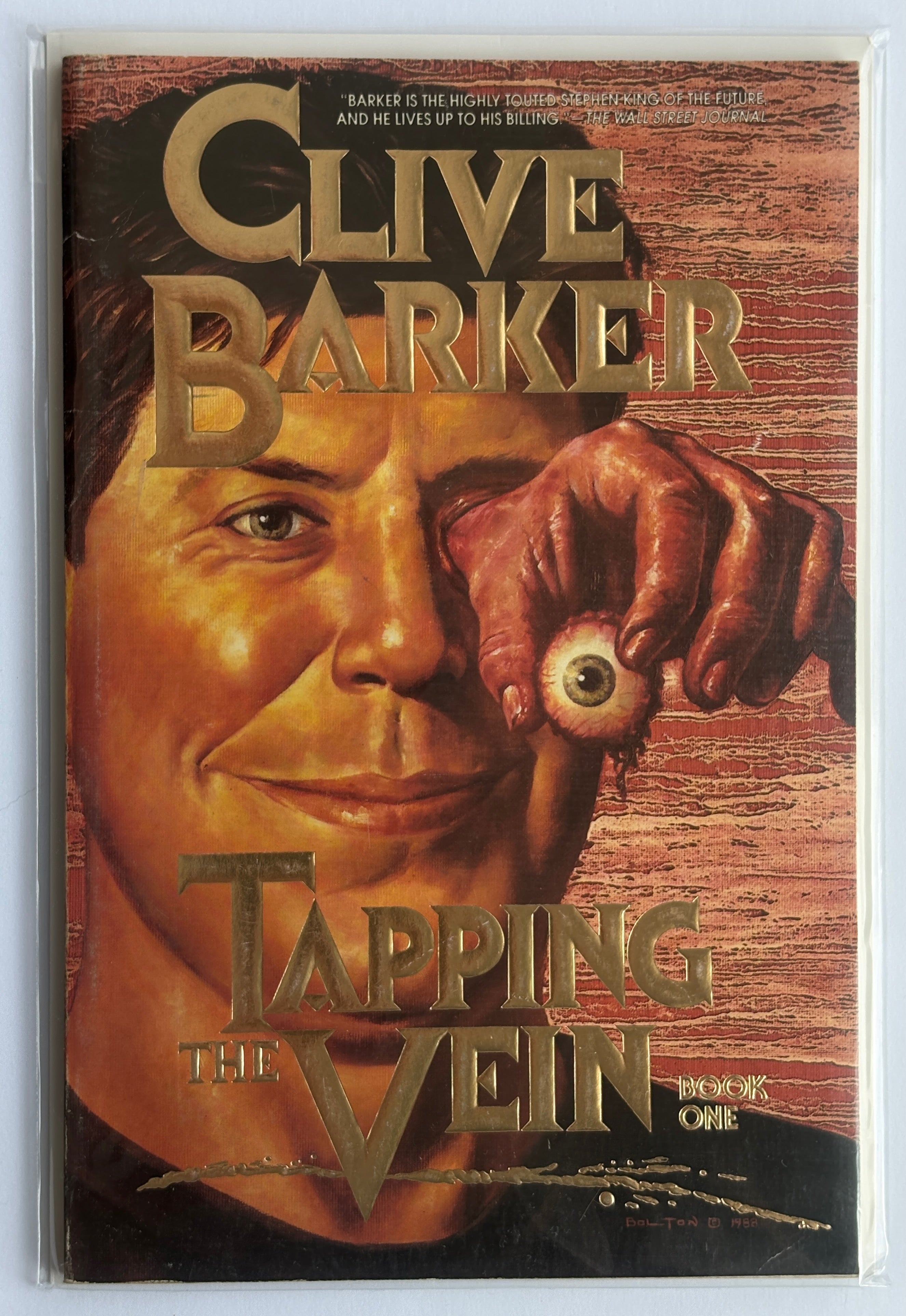 Clive Barker Tapping the Vein #1 Titan Books First British Edition 1989 F/VF 7.0