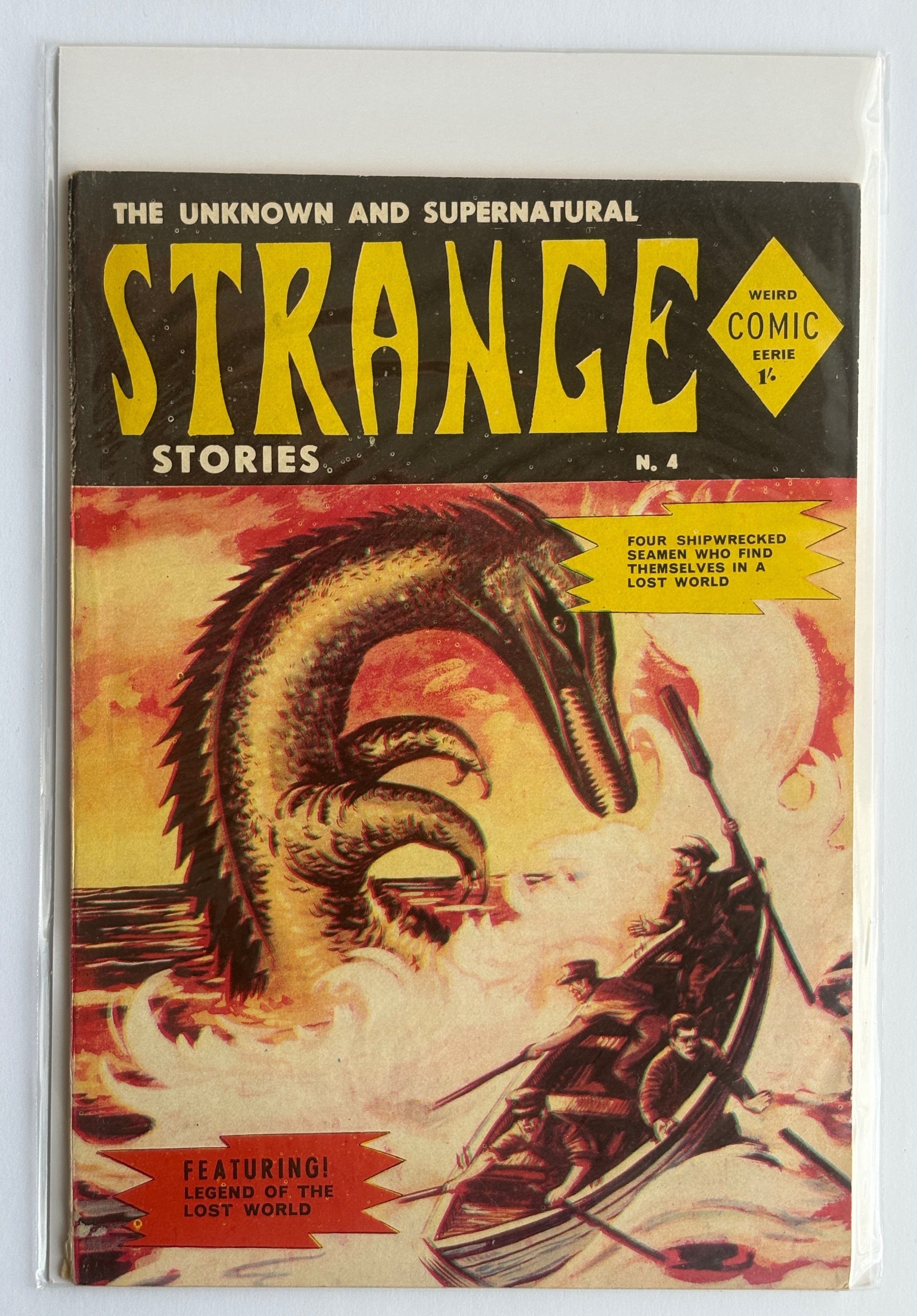Strange Stories #4 - Weird Eerie - John Spencer (Publisher) 1966 FN 6.0