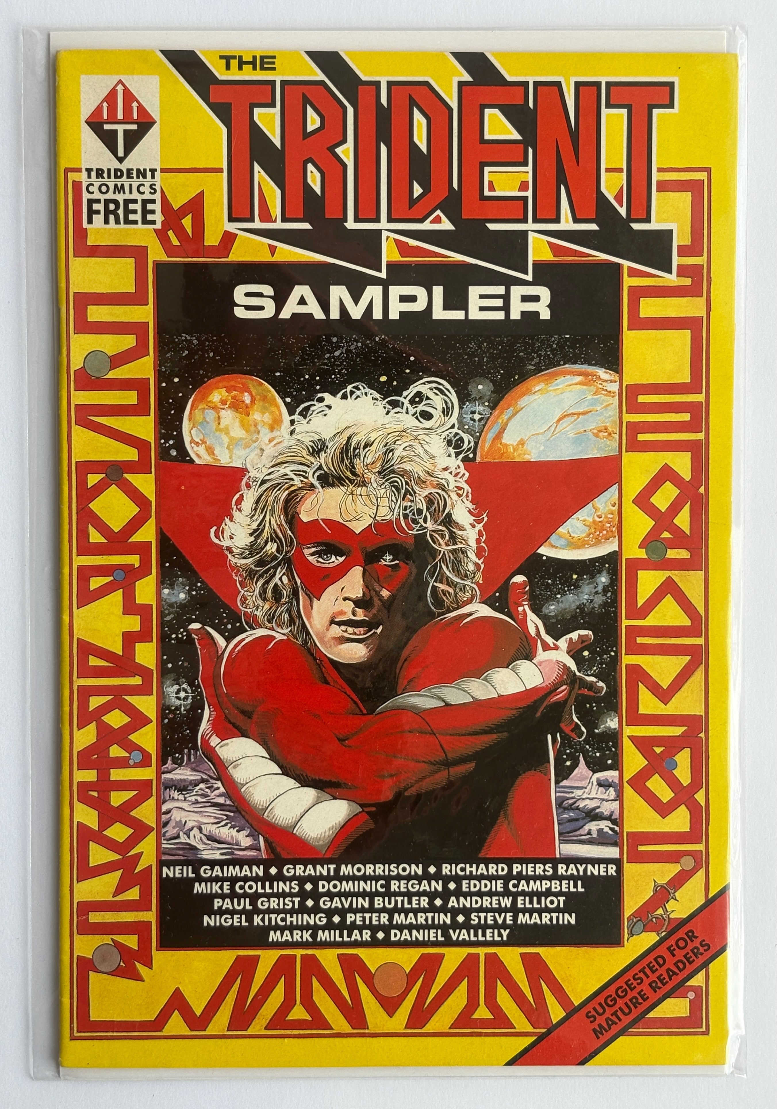 Trident Sampler Number 1 - Trident Comics Free 1988 VF- 7.5