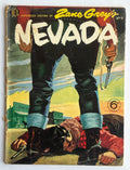 Zane Grey's Nevada #2 - British 6d Edition - World Distributors - 1950's GD 2.0