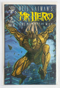 Neil Gaiman's Mr Hero: The Newmatic Man #5 - Tekno Comix July 1995 F/VF 7.0