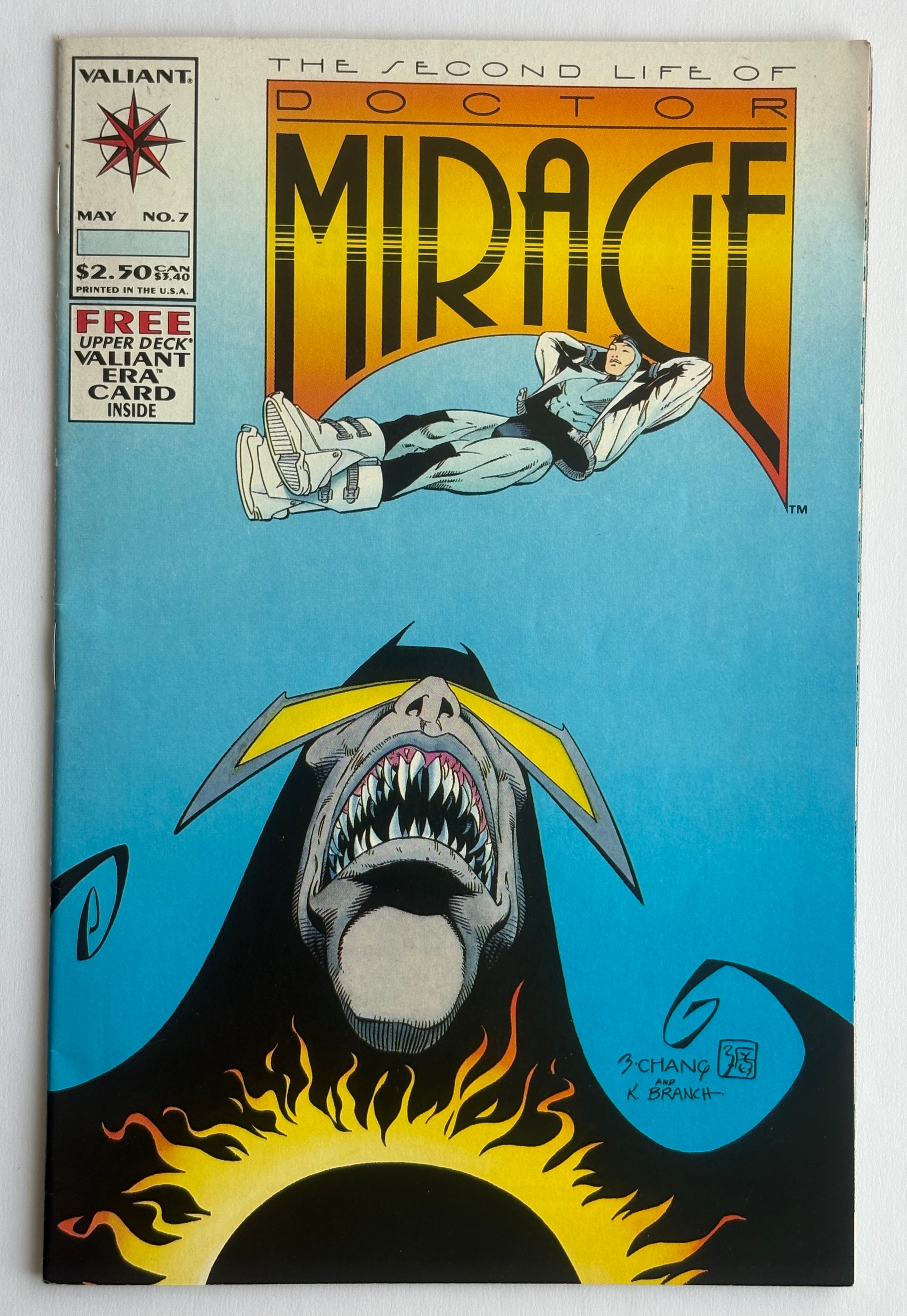 Doctor Mirage #7 & 8 (2 Comic Lot) - Valiant Comics 1994 F/VF 7.0