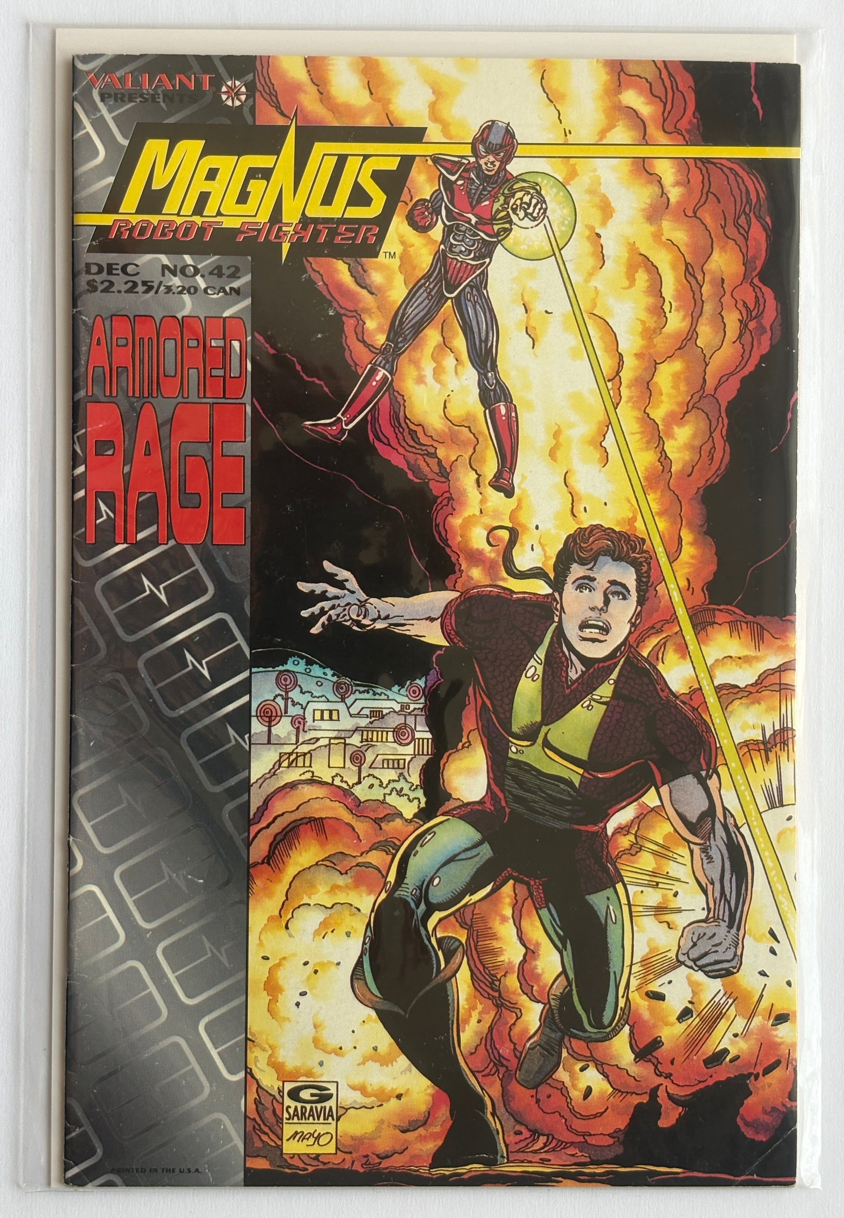 Magnus Robot Fighter #42 - Valiant Comics December 1994 FN 6.0