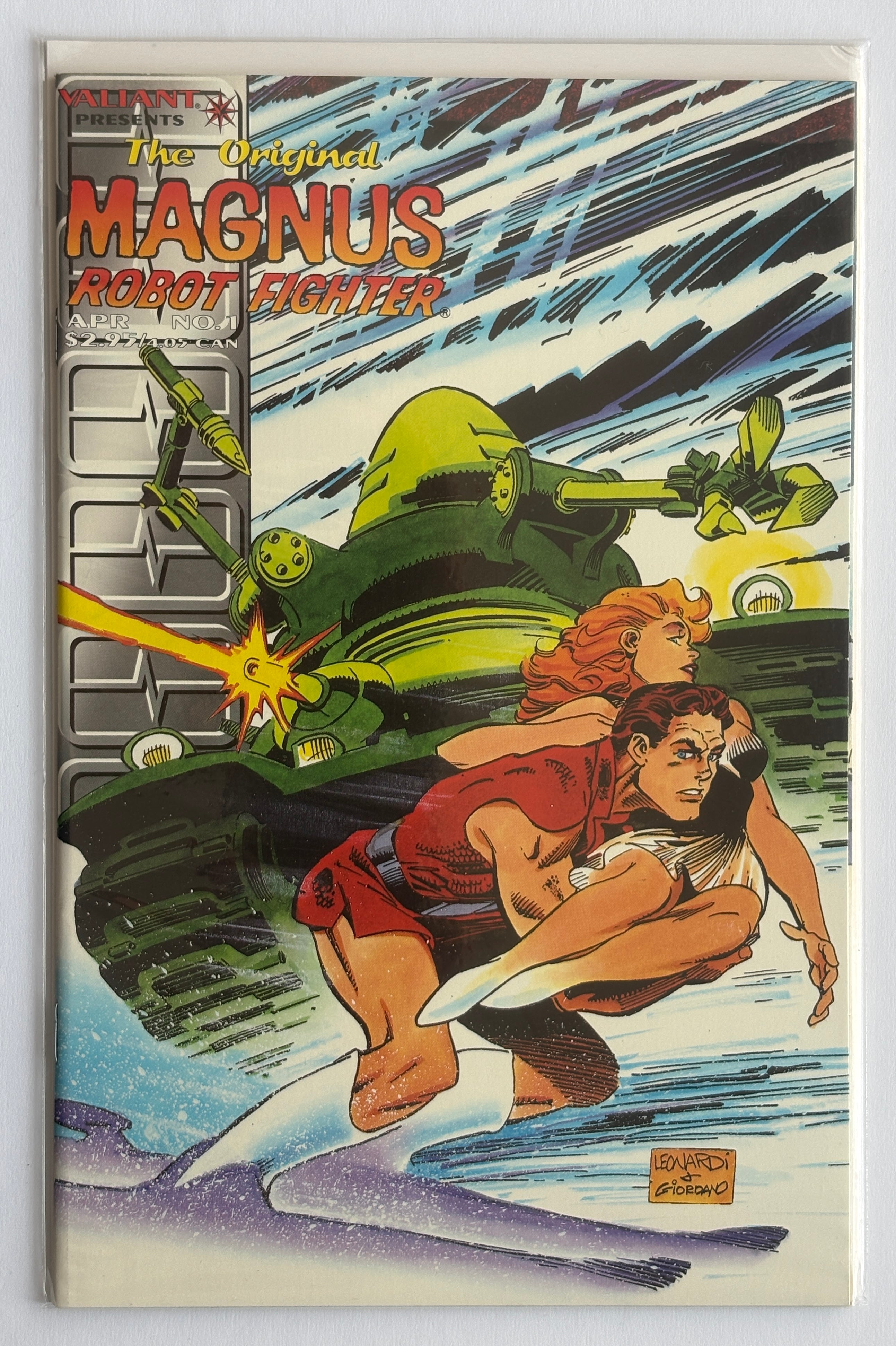 The Original Magnus Robot Fighter #1 - Valiant Comics April 1995 VF+ 8.5