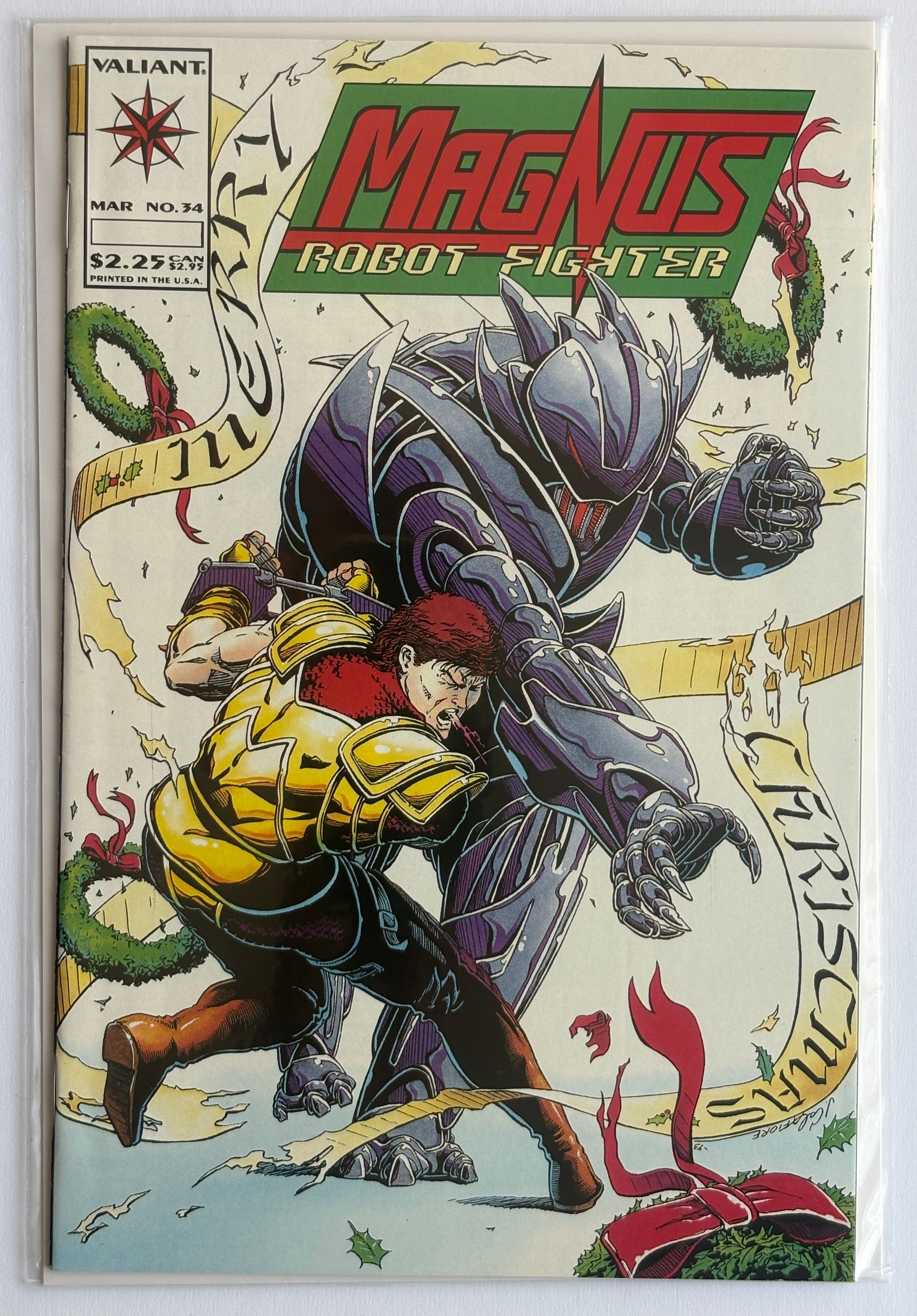 Magnus Robot Fighter #34 - Valiant Comics March 1994 VF 8.0