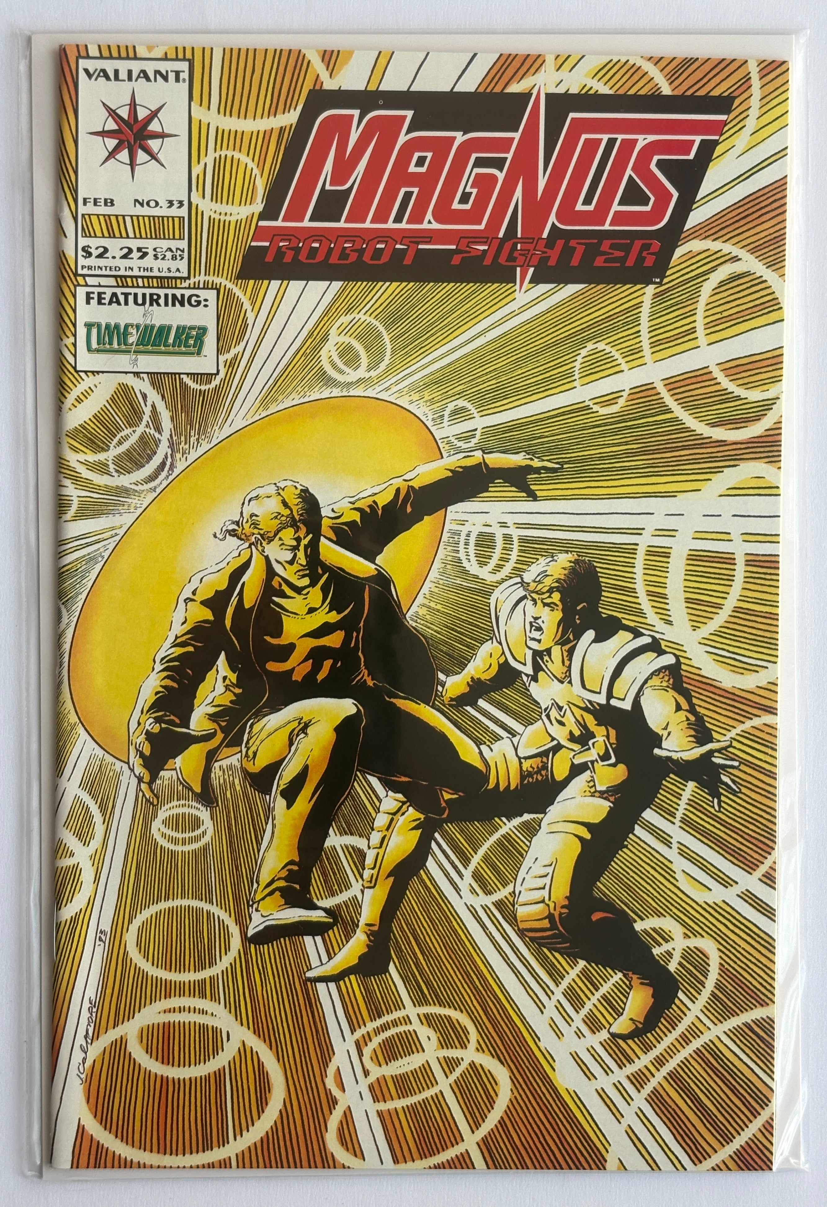 Magnus Robot Fighter #33 - Valiant Comics February 1994 VF 8.0