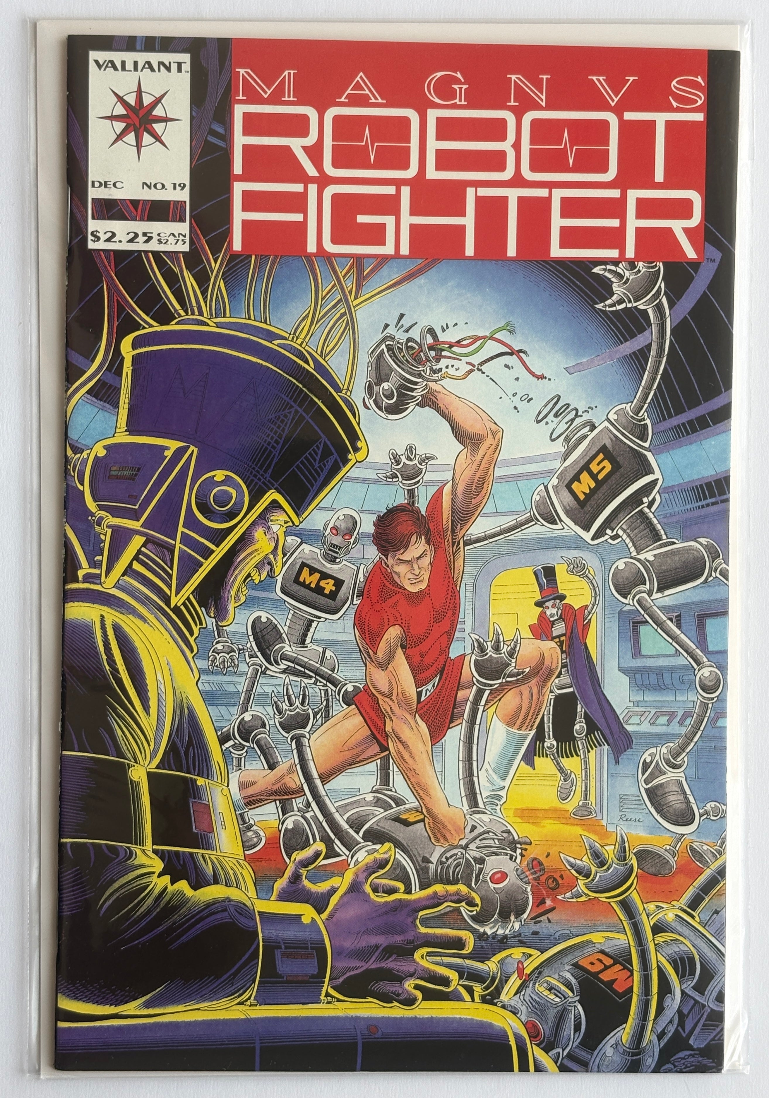 Magnus Robot Fighter #19 - Valiant Comics December 1992 VF- 7.5