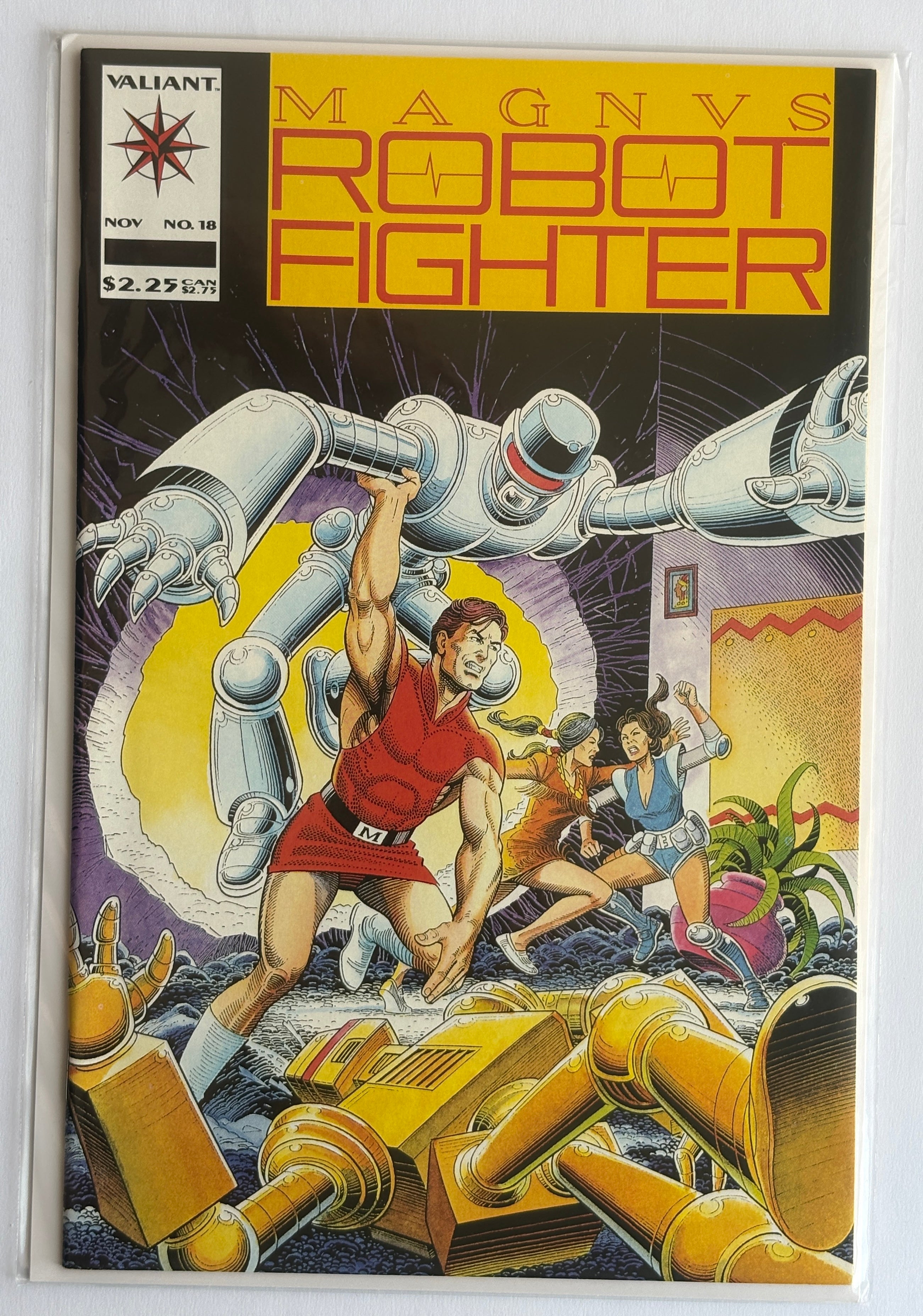 Magnus Robot Fighter #18 - Valiant Comics November 1992 VF- 7.5