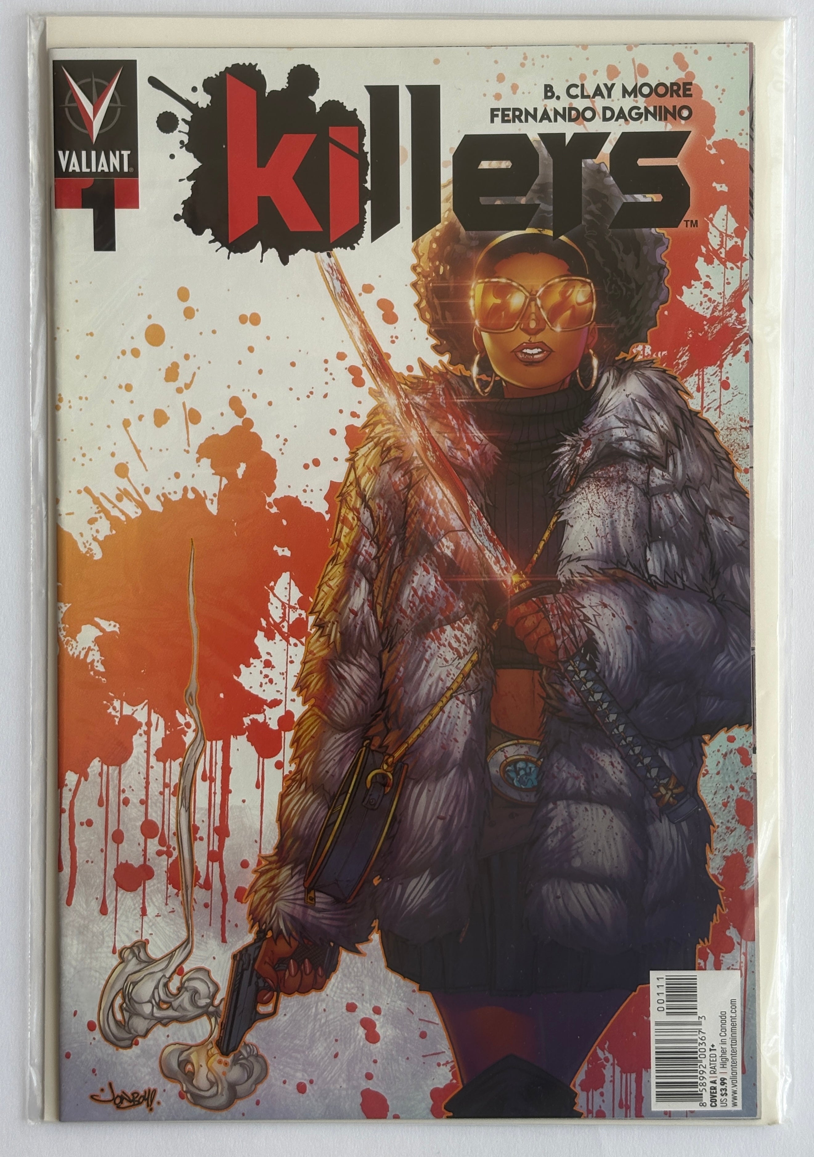 Killers #1 (1 of 5) 1st Printing Cover A Valiant Comics July 2019 VF+ 8.5