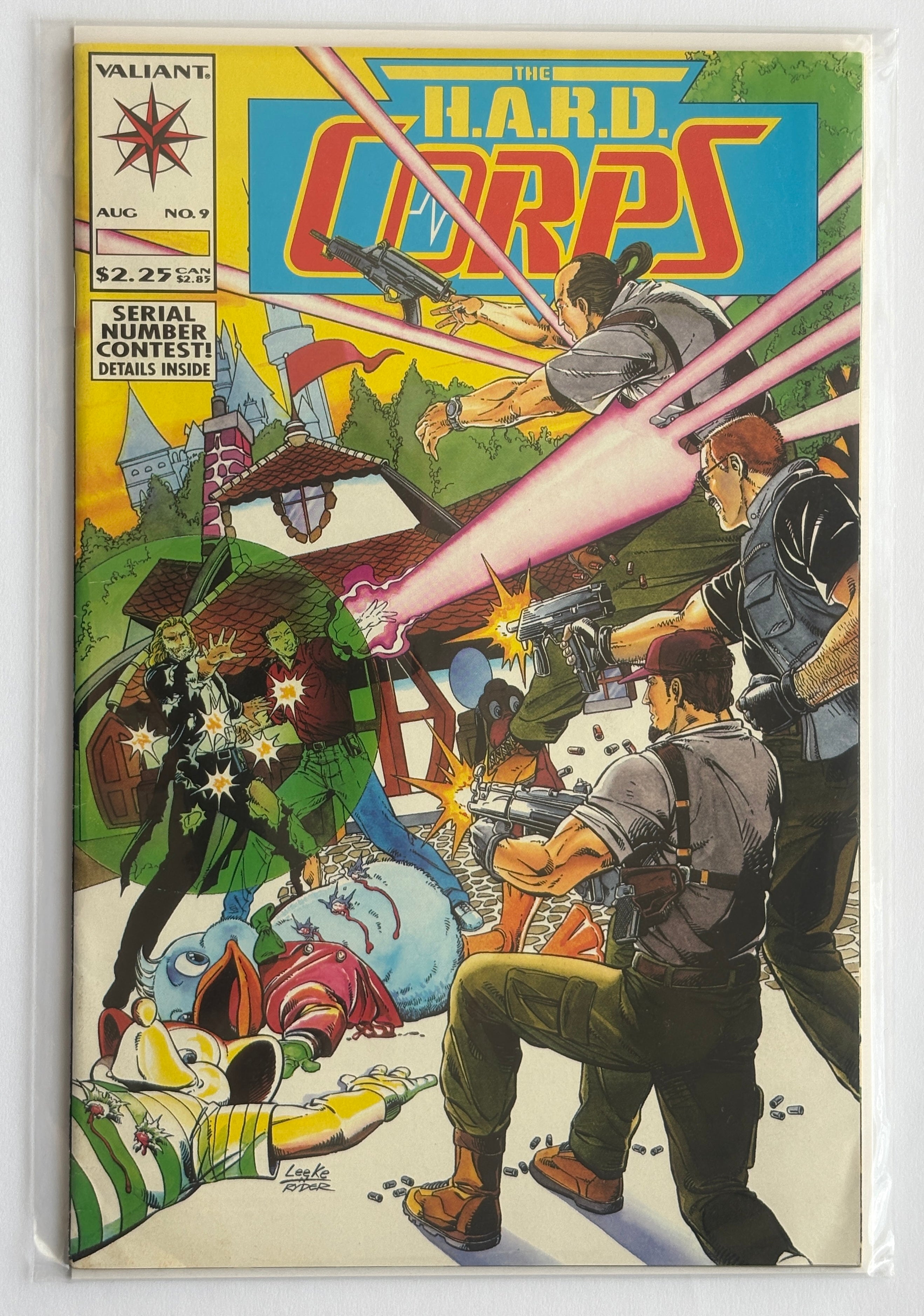 The H.A.R.D. Corps #9 - Valiant Comics August 1993 F/VF 7.0