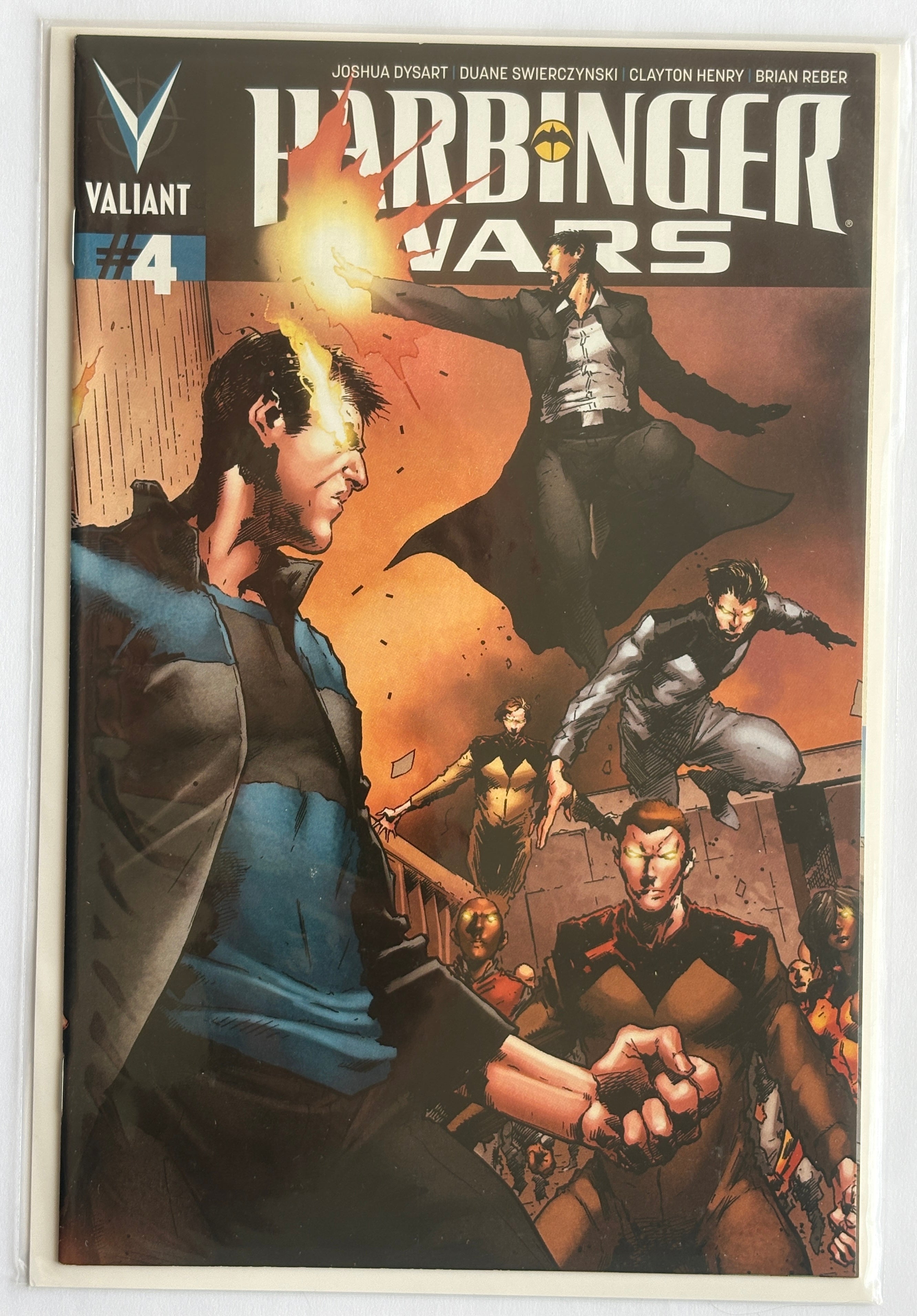 Harbinger Wars #4 - 1st Printing Cover B - Valiant - July 2013 VF 8.0