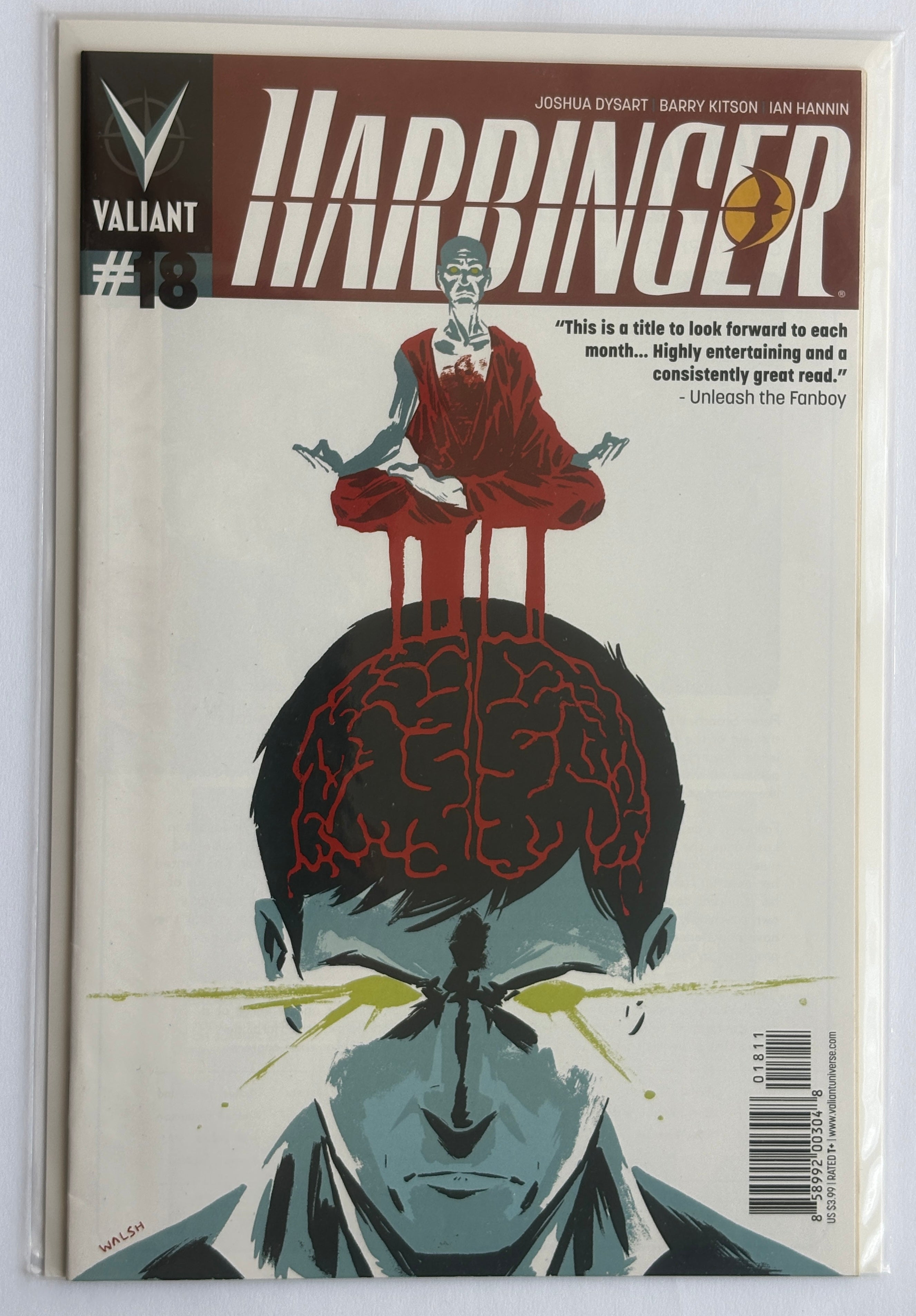 Harbinger #18 - 1st Printing - Valiant Comics - November 2013 VF- 7.5