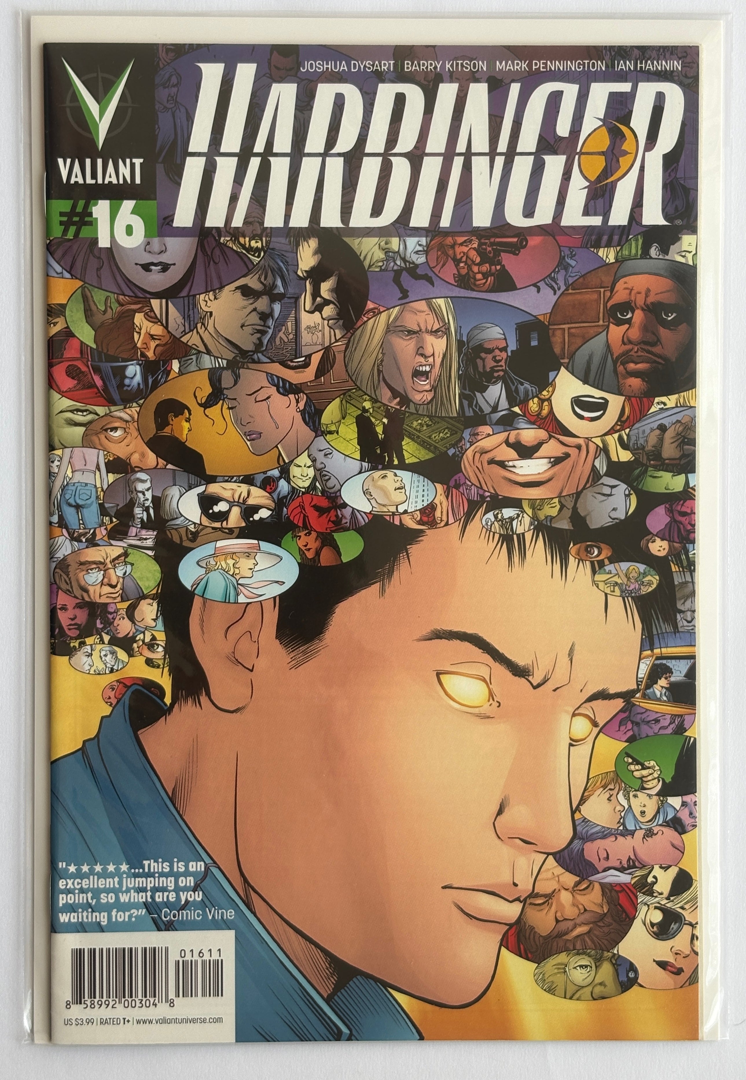 Harbinger #16 - 1st Printing - Valiant Comics - August 2013 VF- 7.5