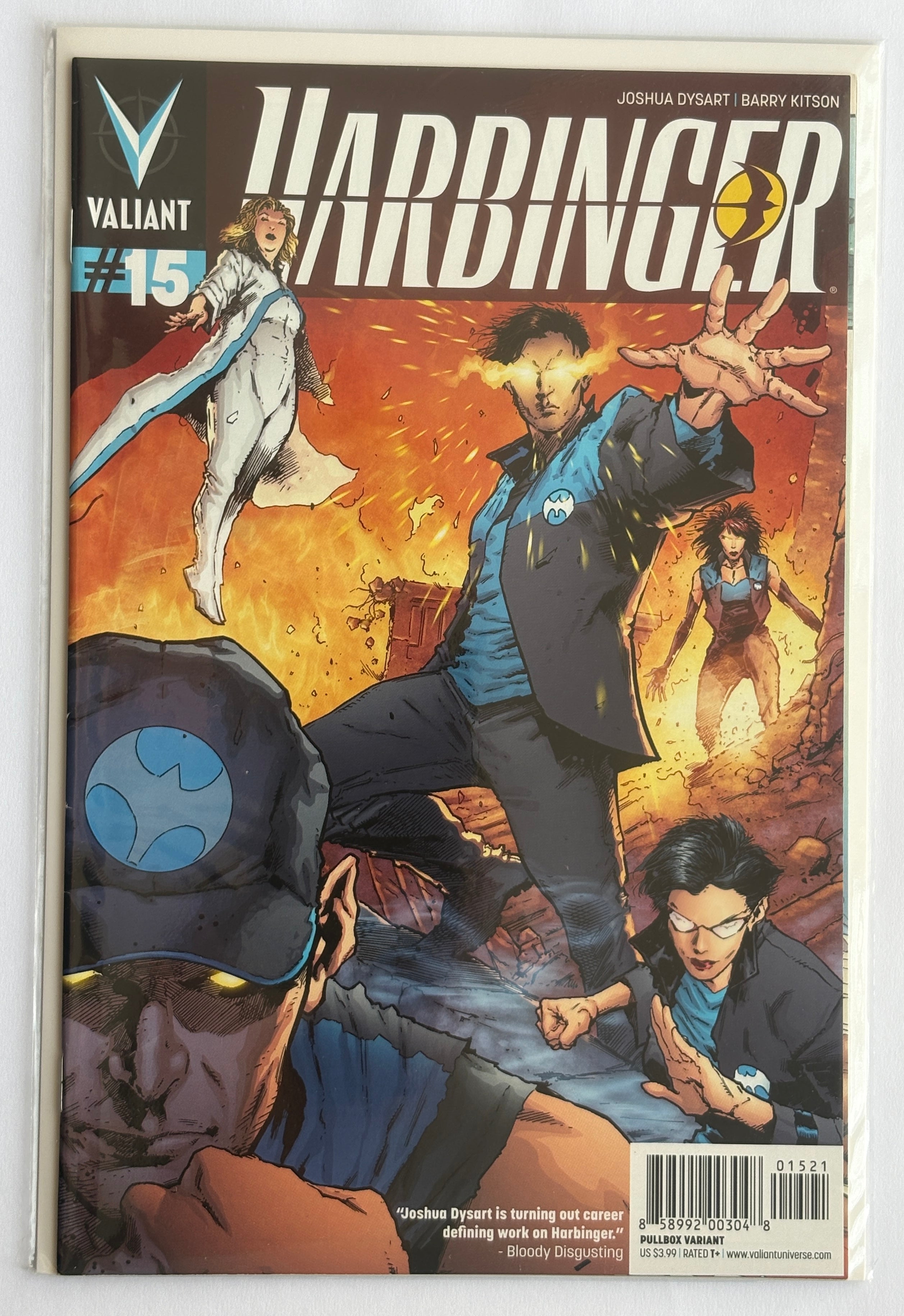 Harbinger #15 - 1st Printing - Valiant Comics - August 2013 VF- 7.5