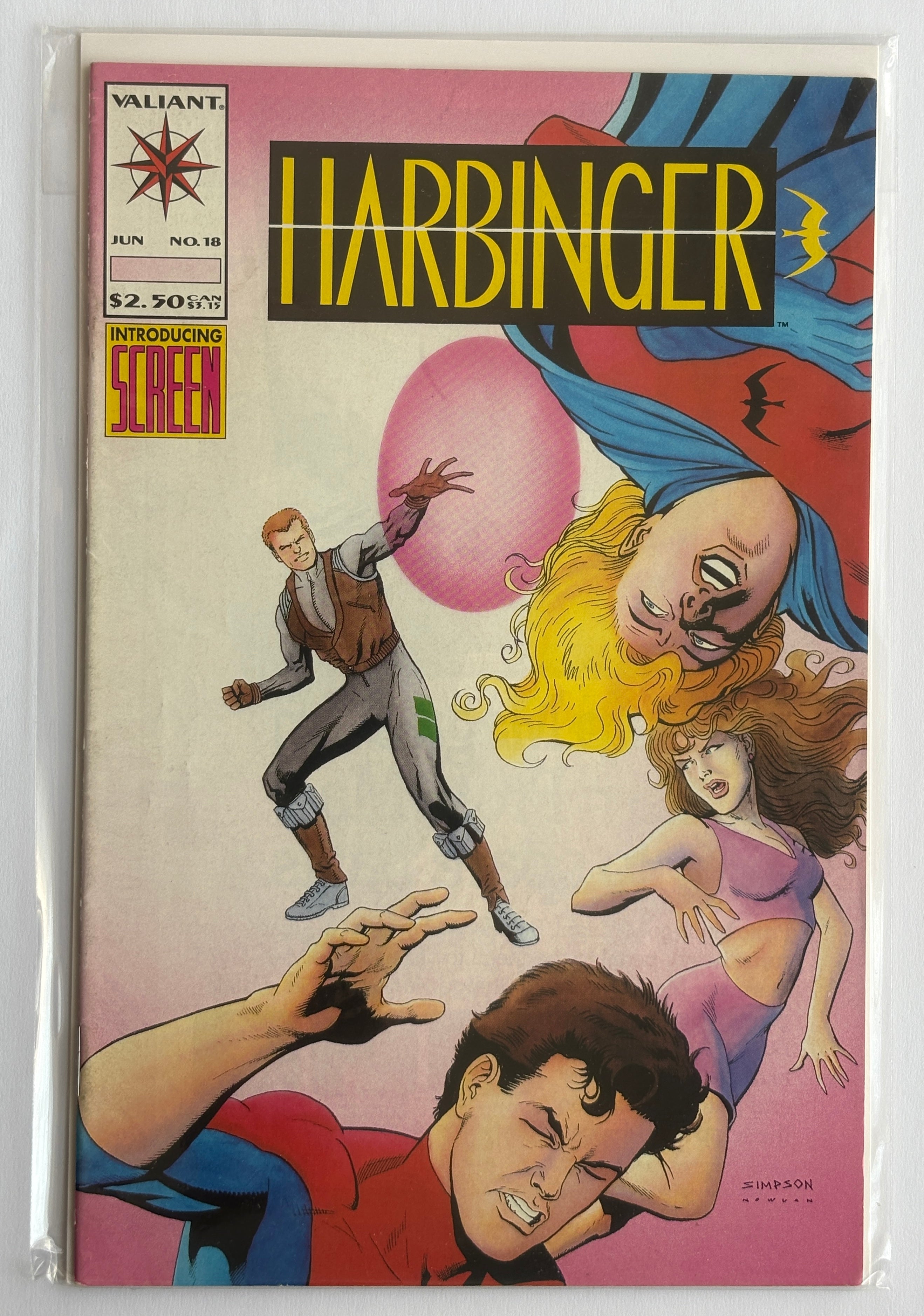 Harbinger #18 - Valiant Comics June 1993 F/VF 7.0
