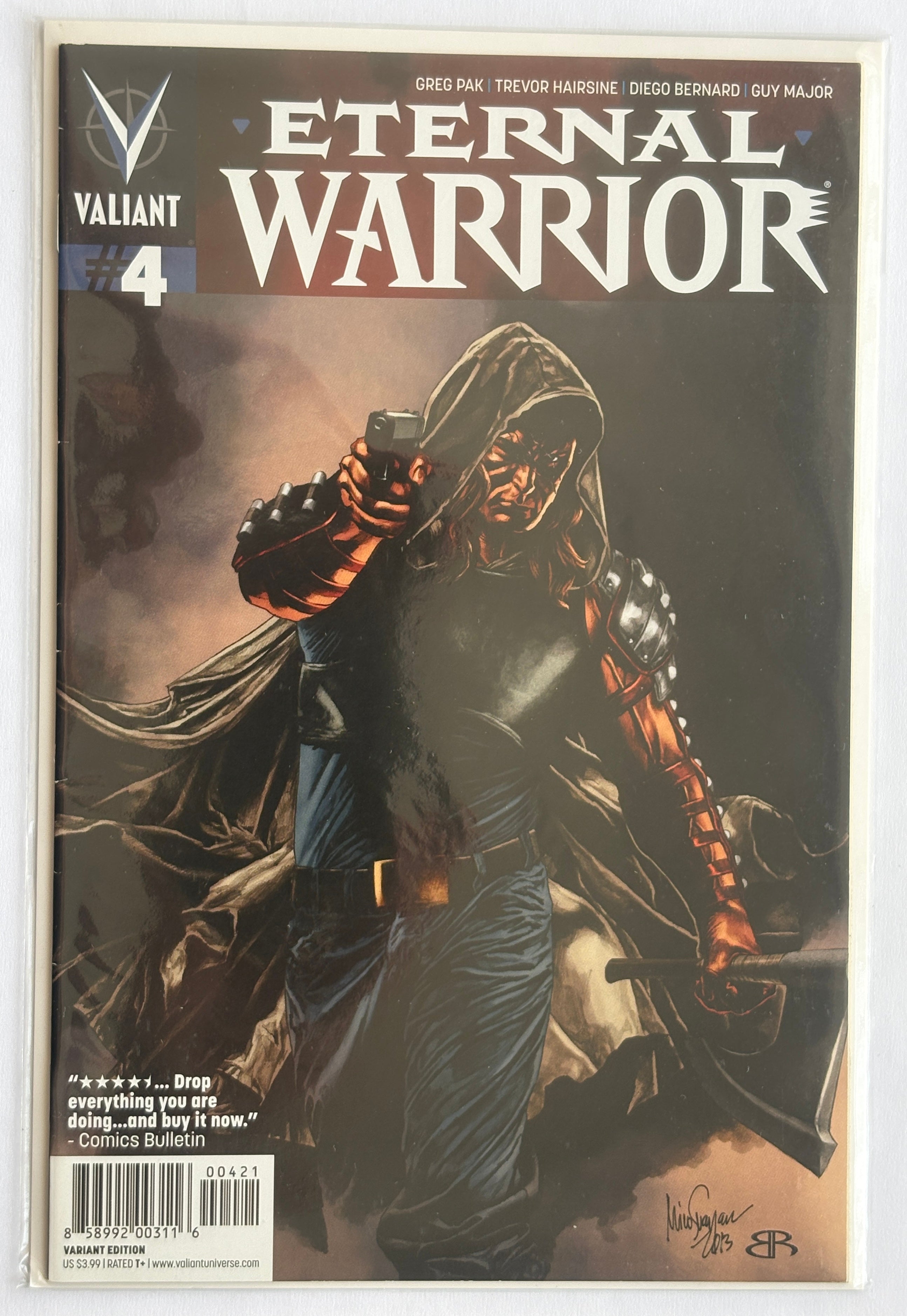 Eternal Warrior #4 - 1st Printing - Valiant Comics - December 2013 F/VF 7.0