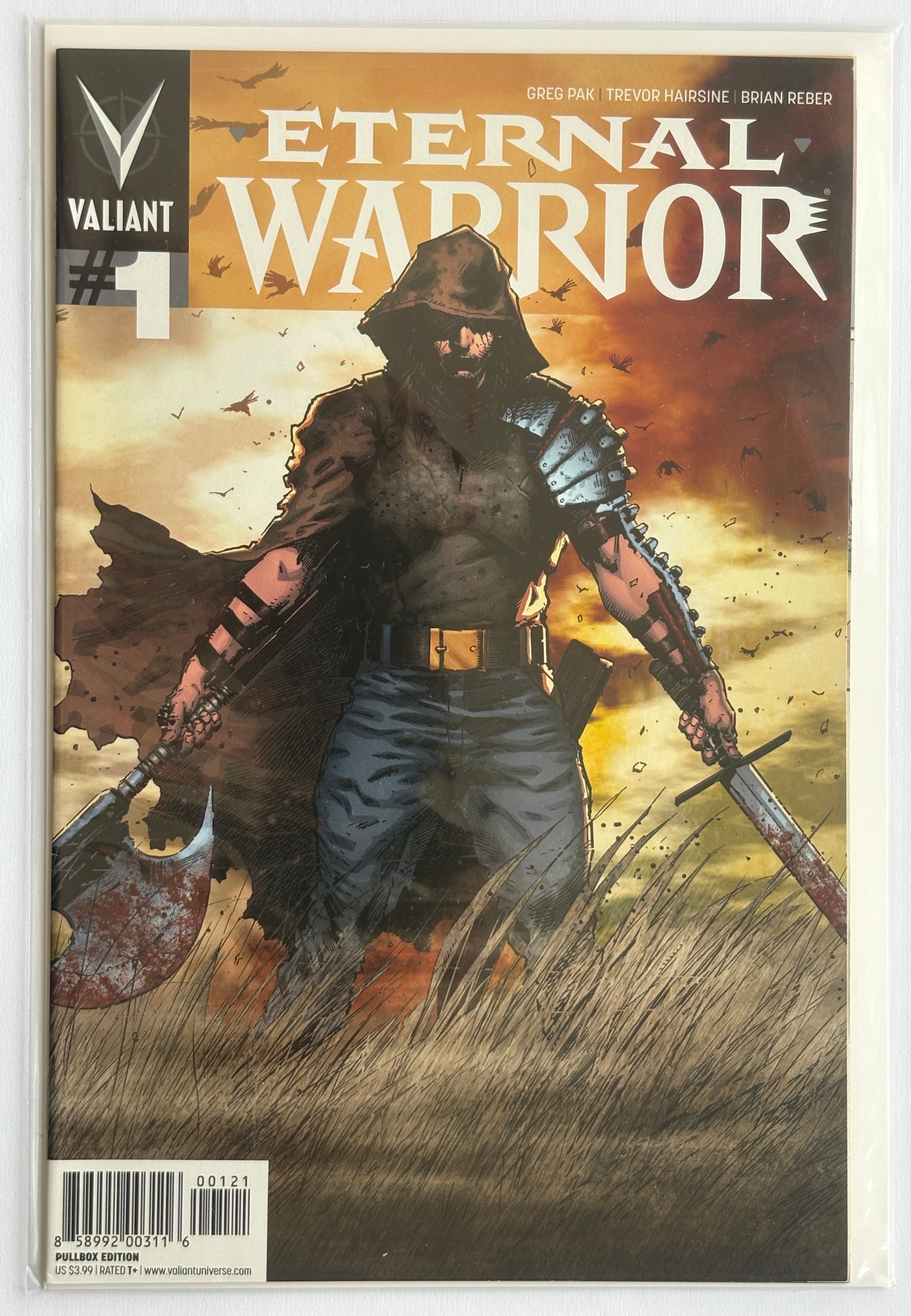 Eternal Warrior #1 - 1st Printing Cover B - Valiant - September 2013 VF 8.0