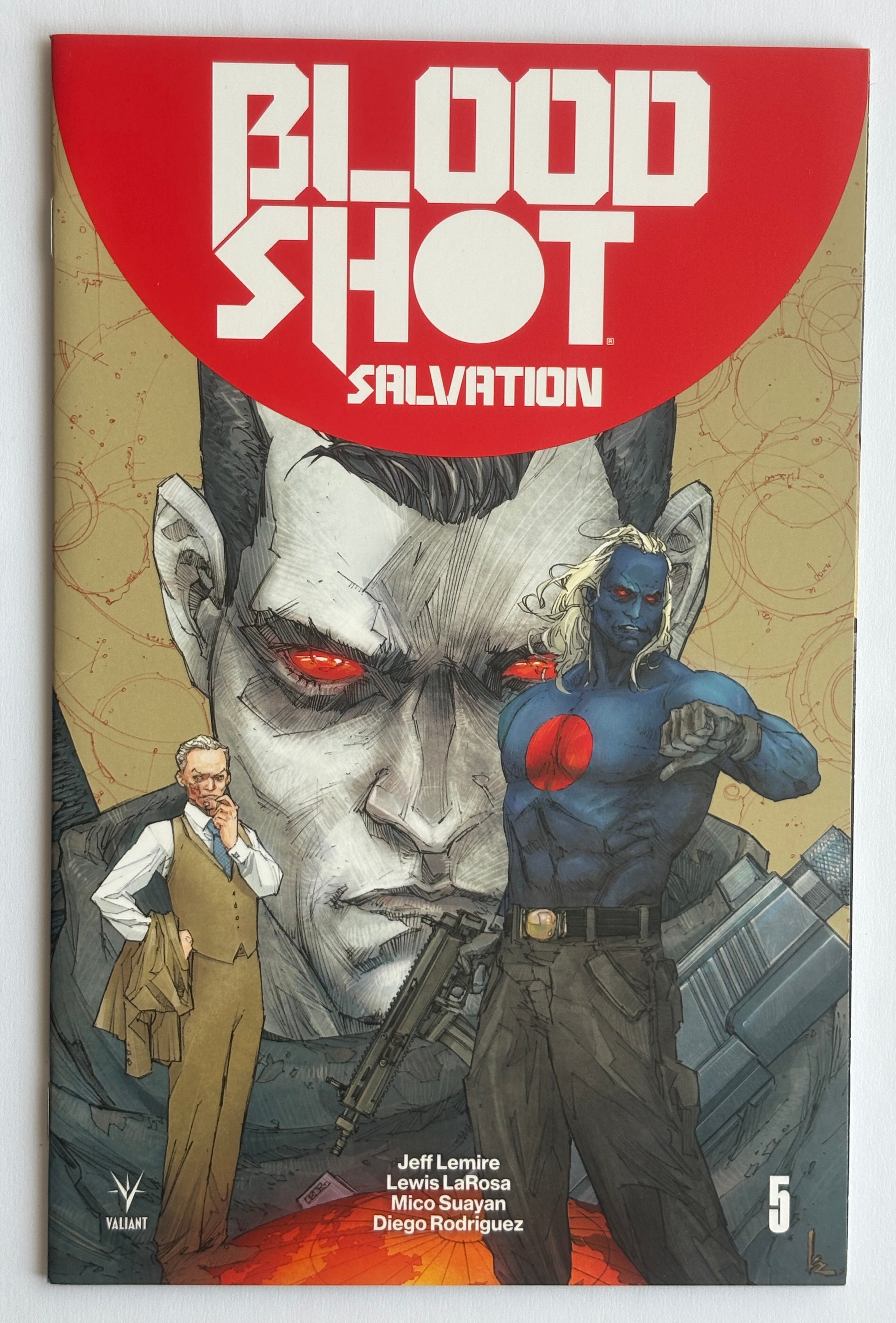 Bloodshot Salvation #5 - 1st Printing - Valiant Comics January 2018 VF+ 8.5
