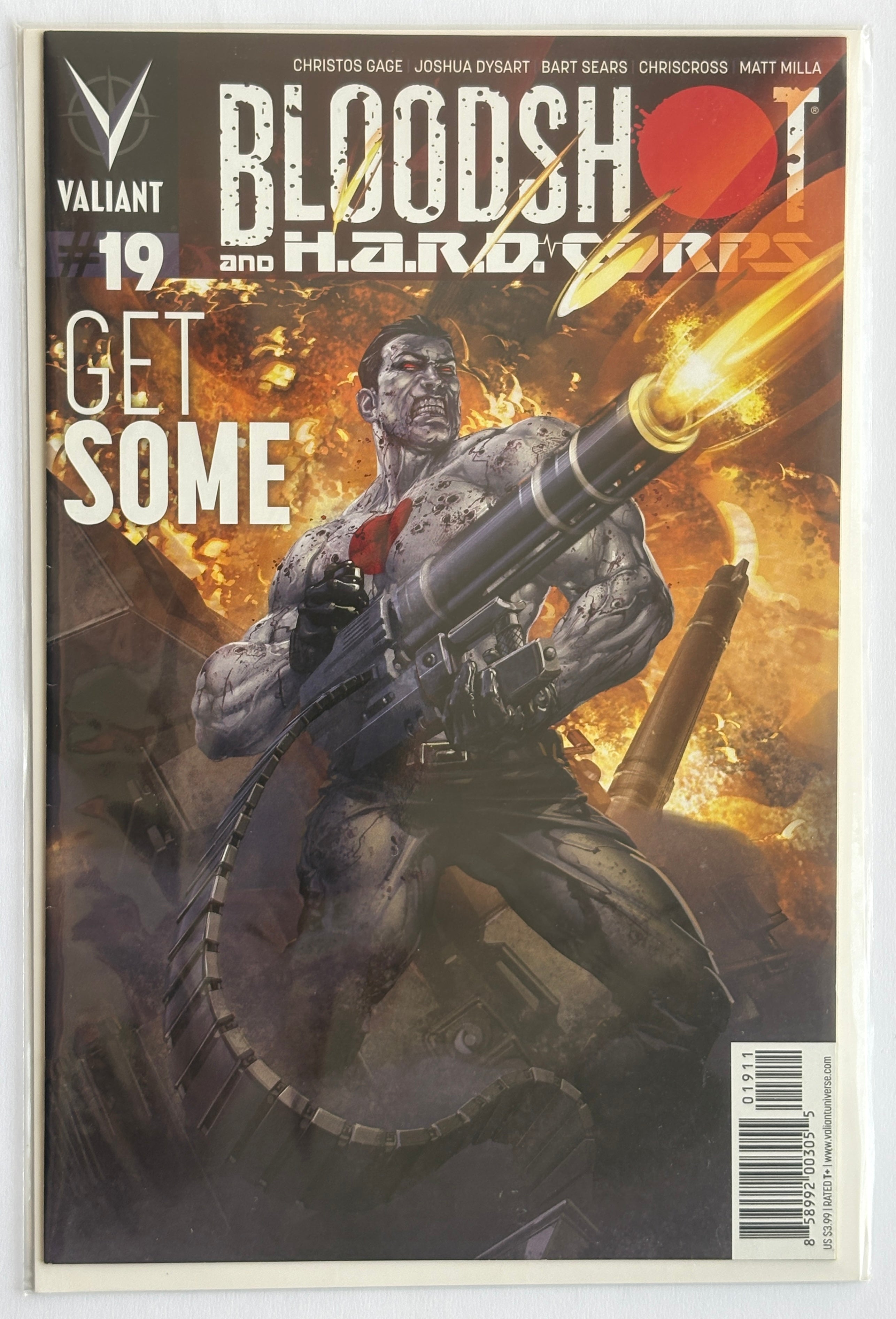 Bloodshot and H.A.R.D. Corps #19 1st Printing Valiant February 2014 F/VF 7.0