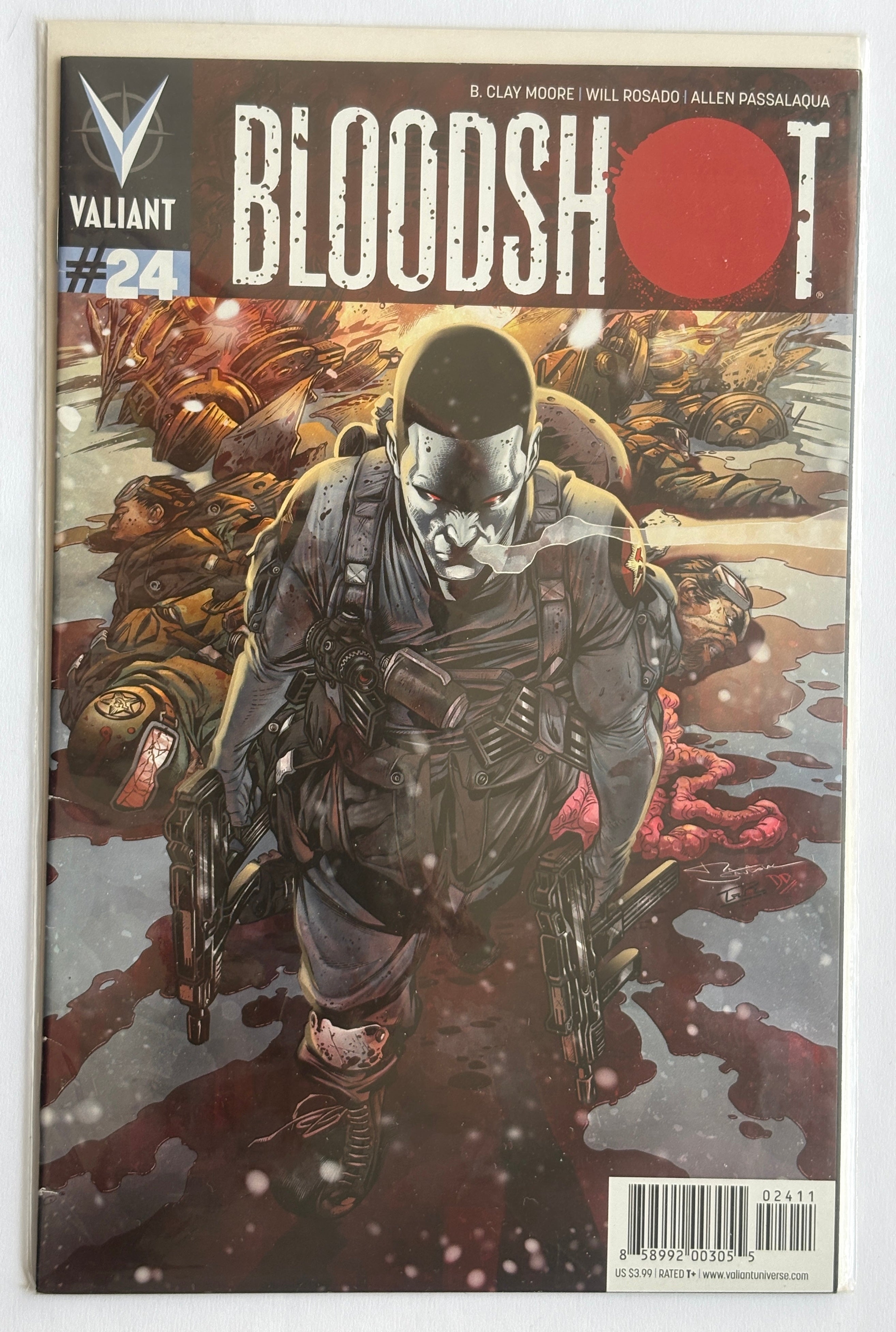Bloodshot #24 - 1st Printing - Valiant Comics - October 2014 FN+ 6.5