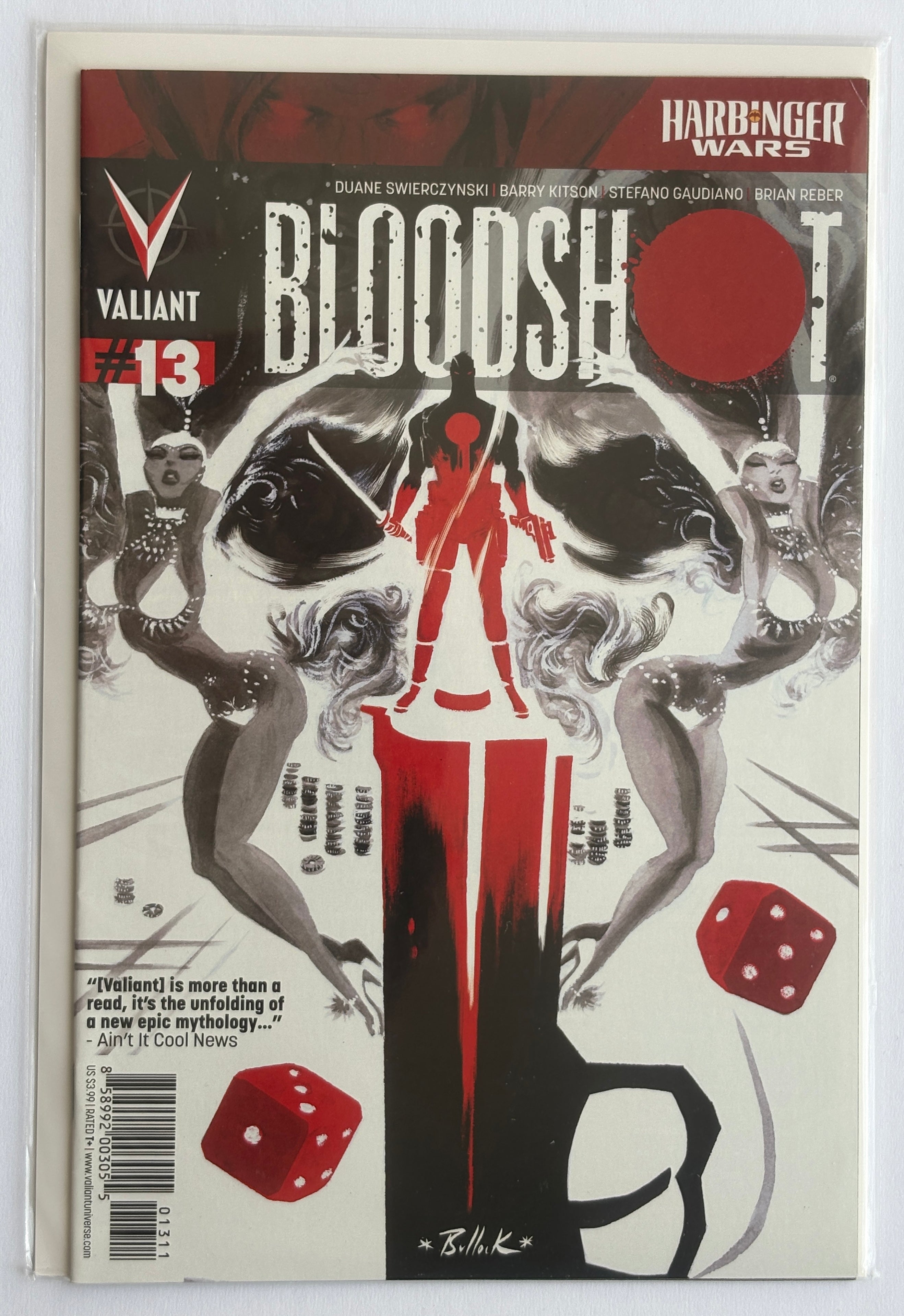 Bloodshot #13 - 1st Printing - Valiant Comics - July 2013 VF- 7.5
