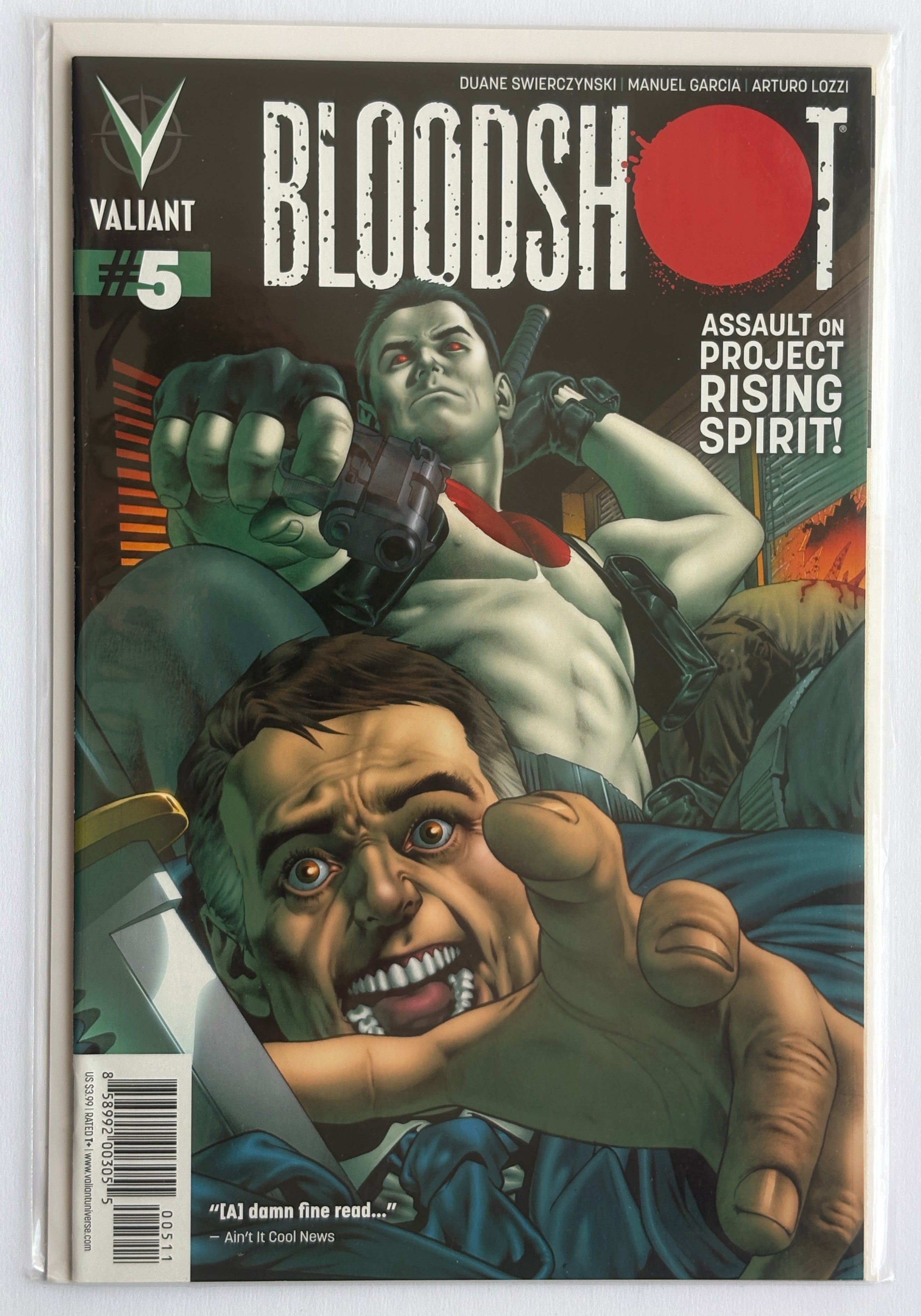 Bloodshot #5 - 1st Printing - Valiant Comics - November 2012 VF- 7.5