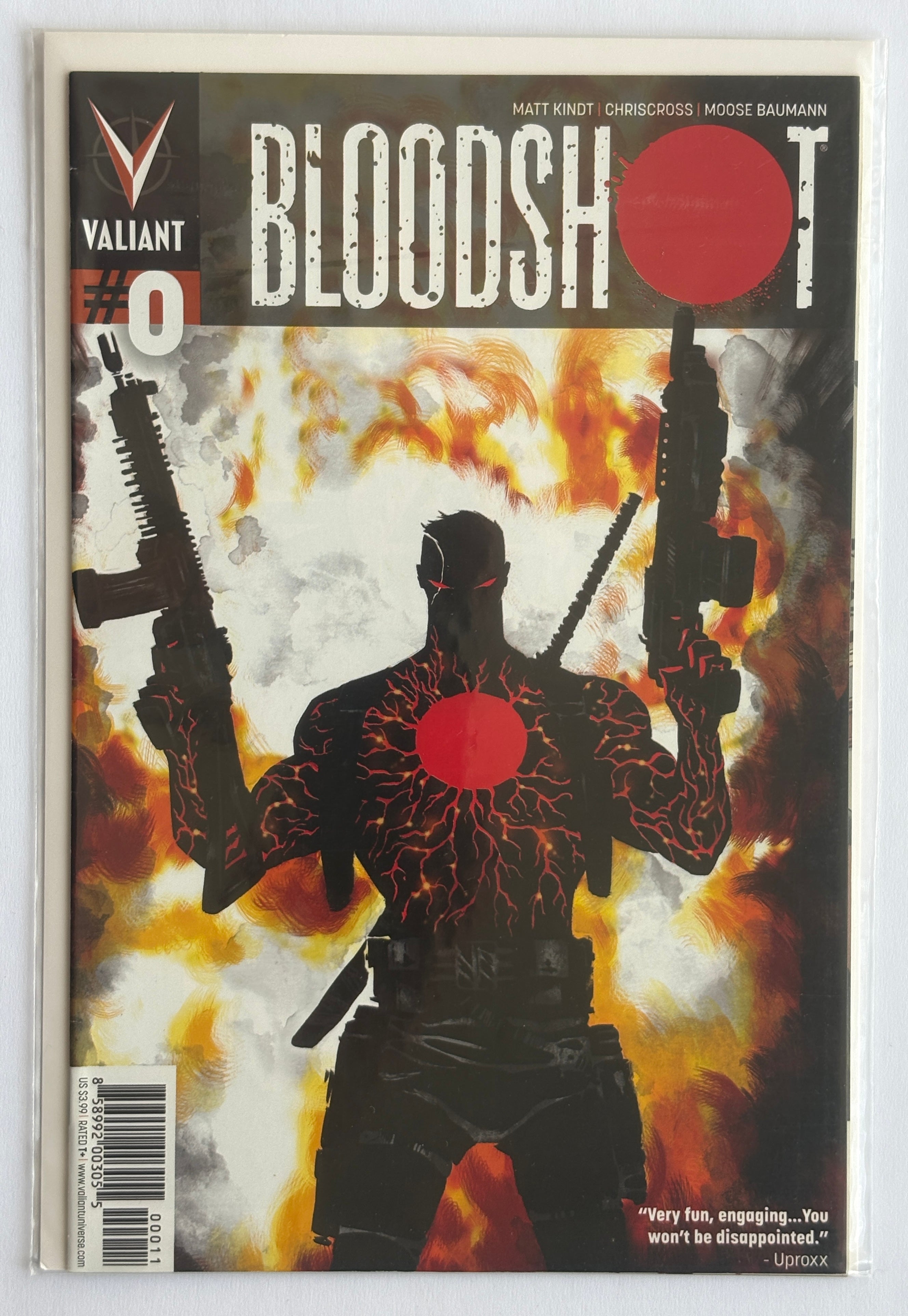 Bloodshot #0 - 1st Printing - Valiant Comics August 2013 VF- 7.5