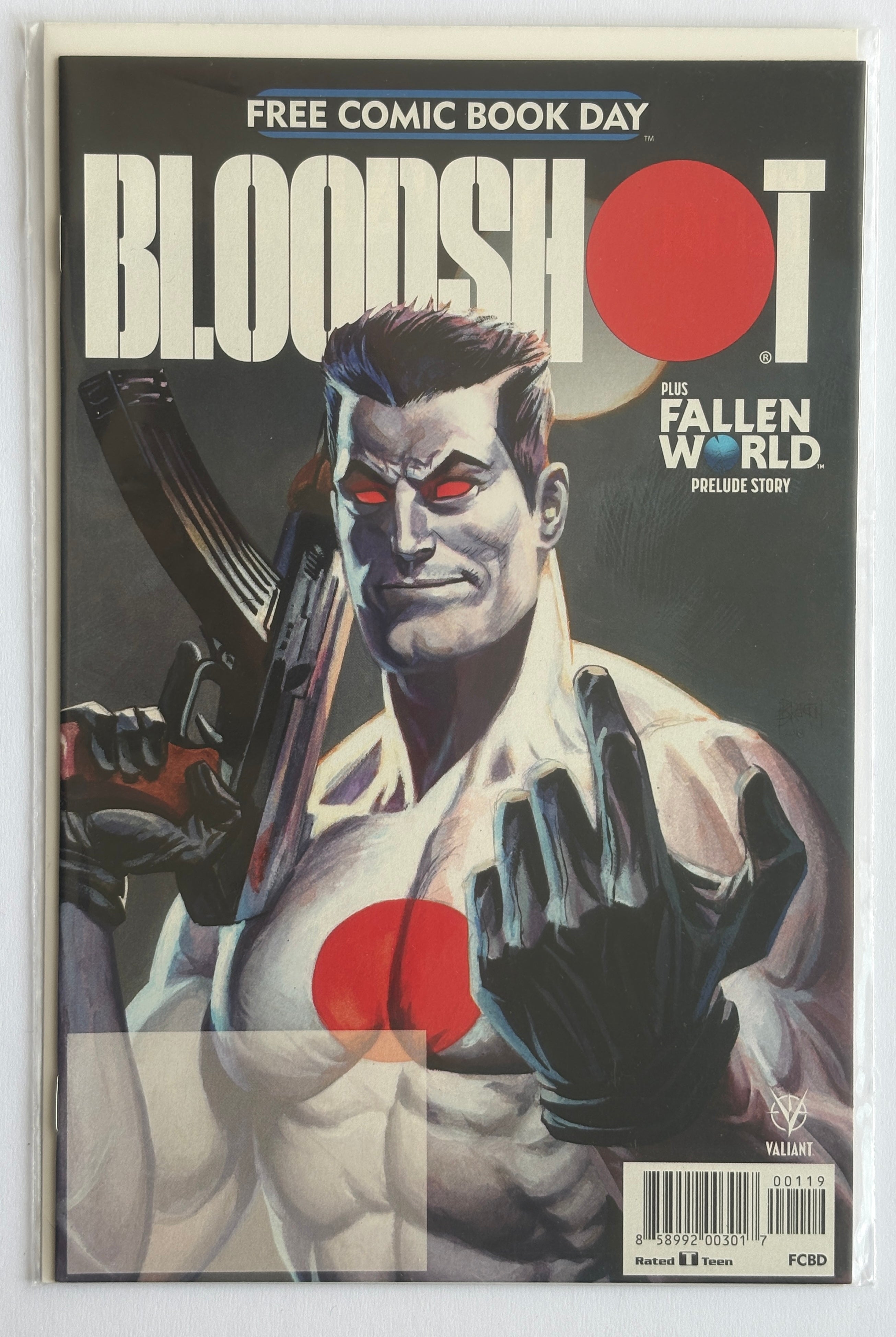 Bloodshot #1 FCBD Special - Valiant Unstamped May 2019 NM- 9.2