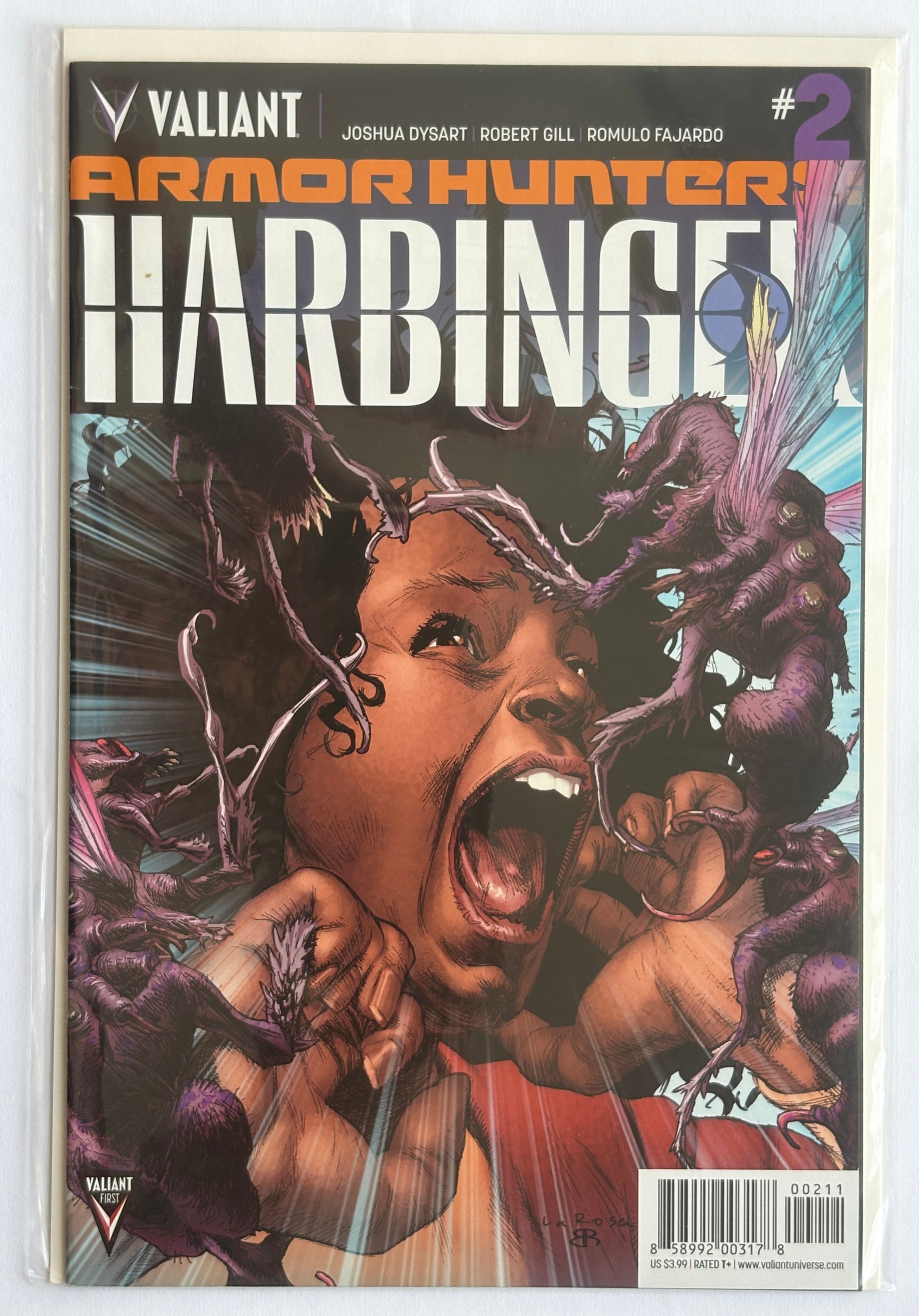 Armor Hunters Harbinger #2 - 1st Printing Valiant Comics August 2014 VF 8.0