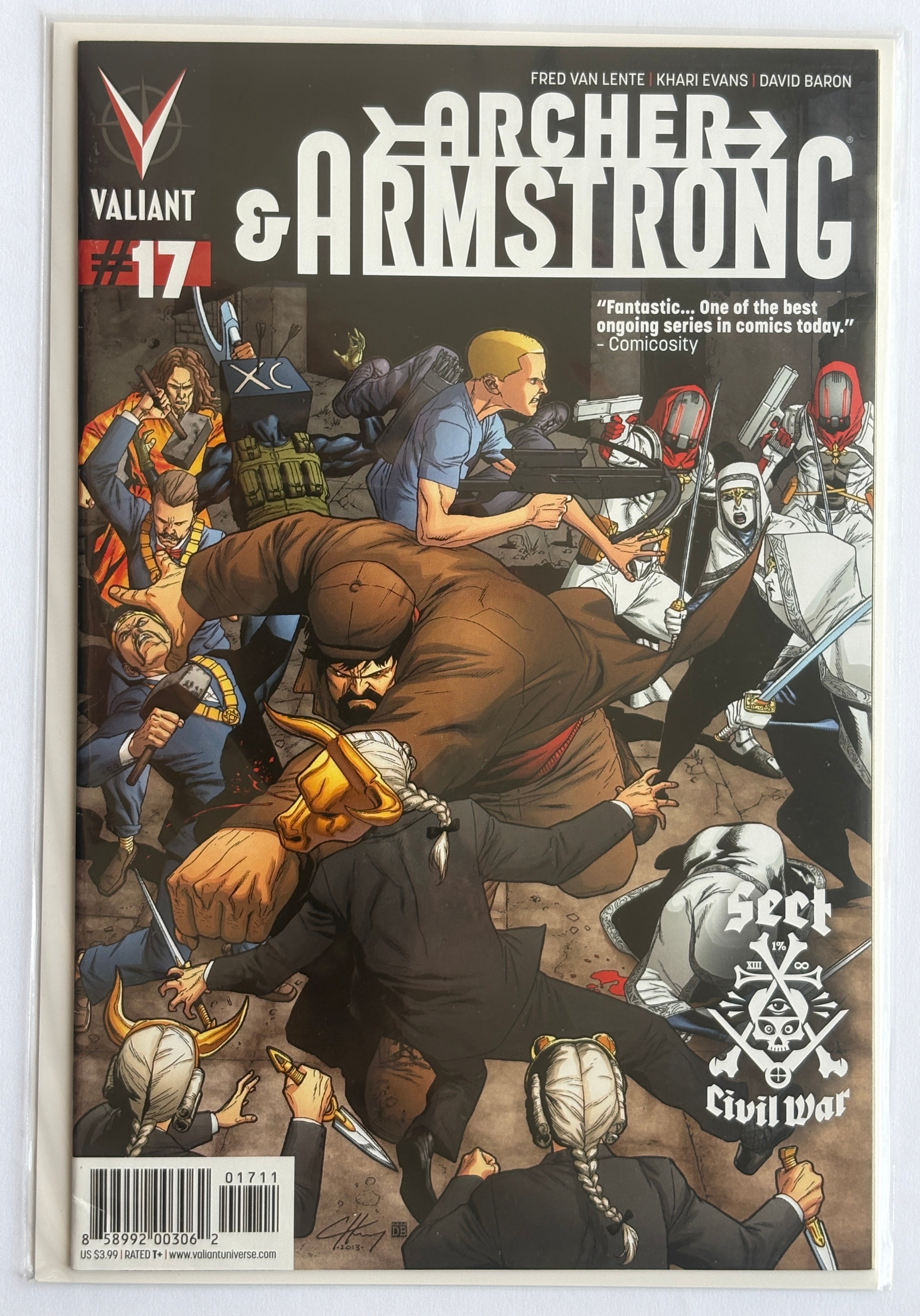 Archer & Armstrong #17 - 1st Printing - Valiant Comics - January 2014 VF 8.0