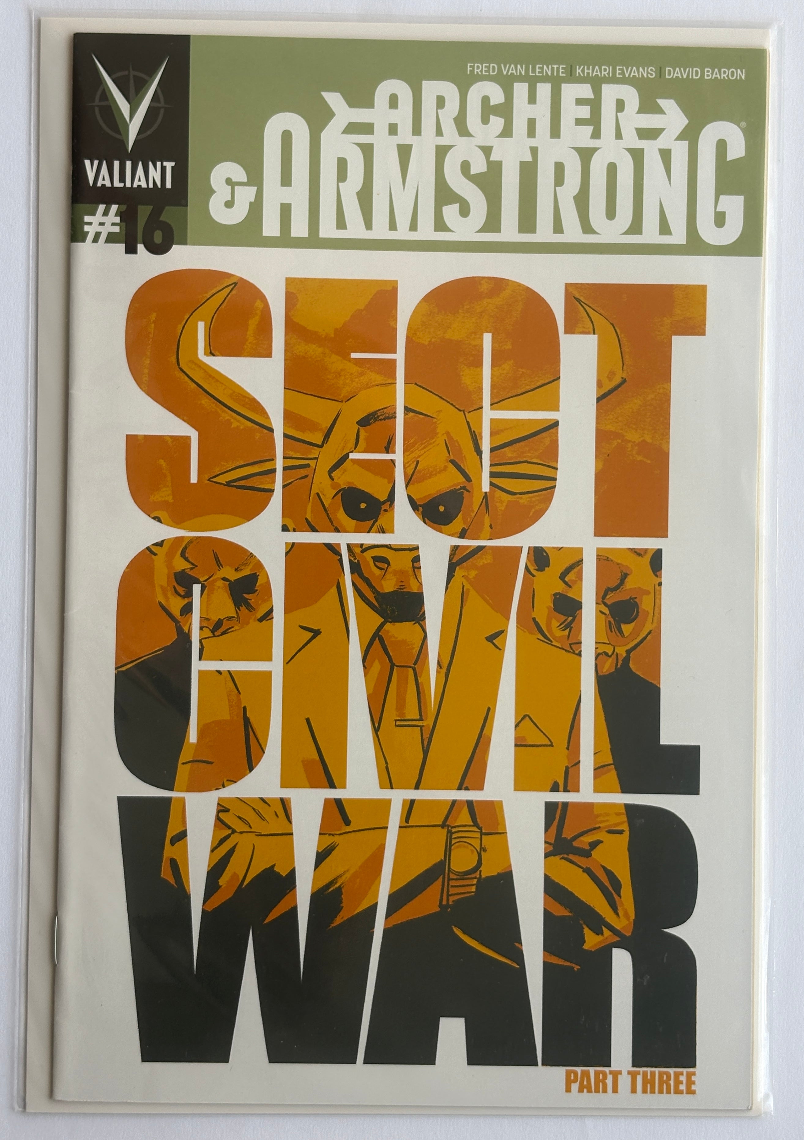 Archer & Armstrong #16 - 1st Printing - Valiant Comics - December 2013 VF 8.0
