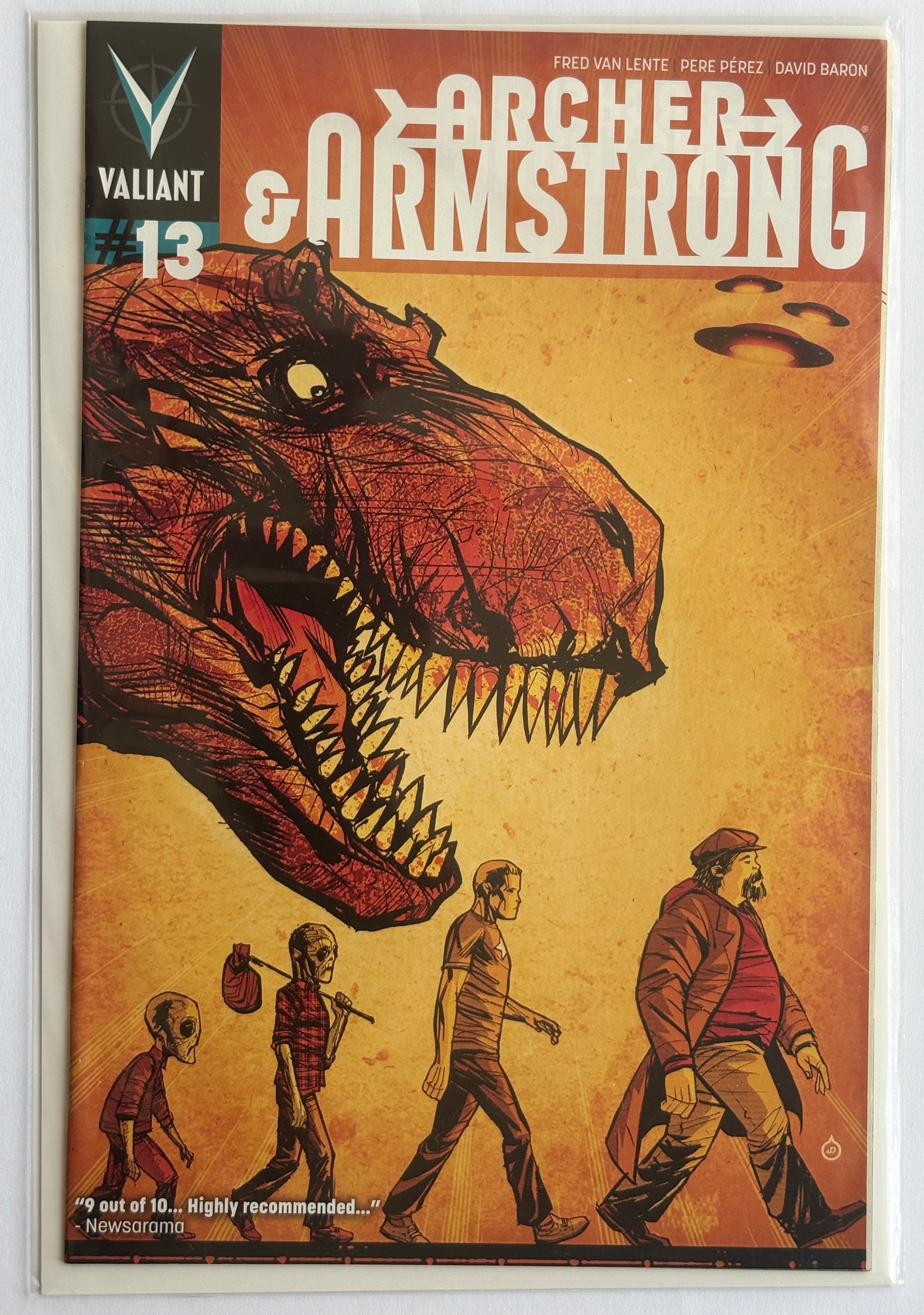 Archer & Armstrong #13 - 1st Printing - Valiant Comics - September 2013 VF- 7.5