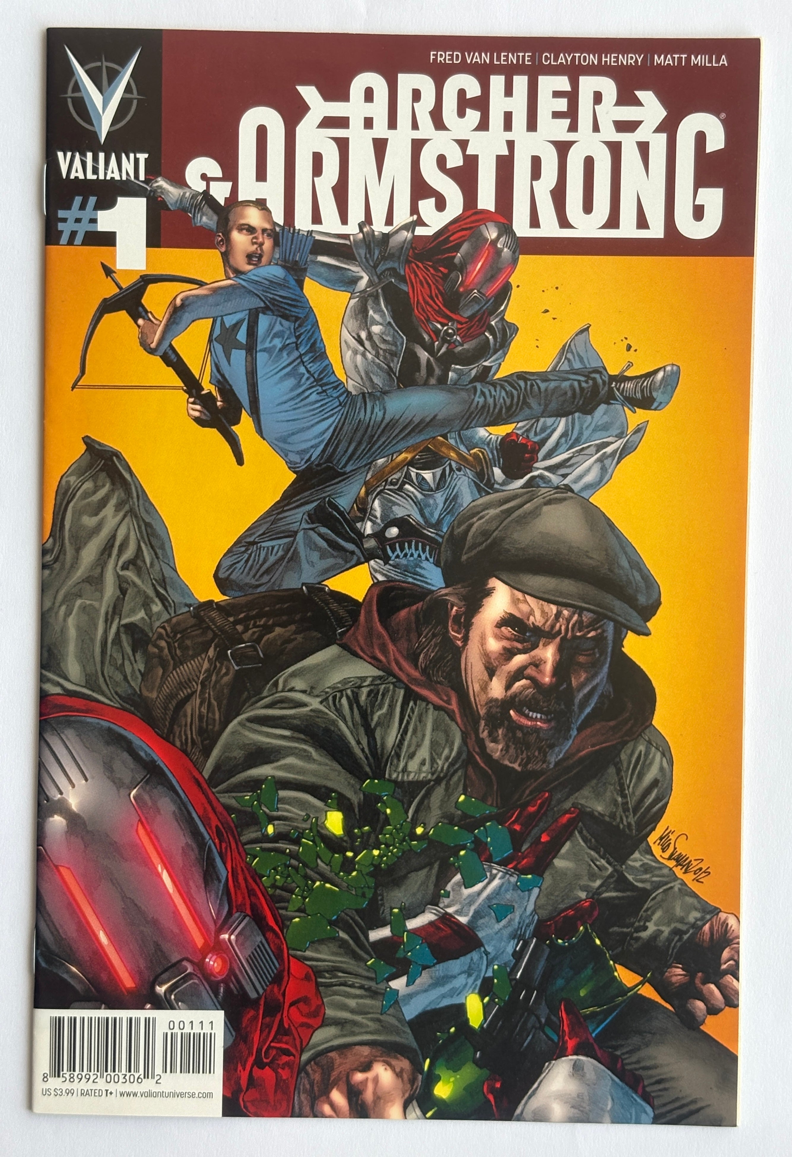 Archer & Armstrong #1 to 7 - (7 Comics Run) 1st Prints Valiant VF 8.0