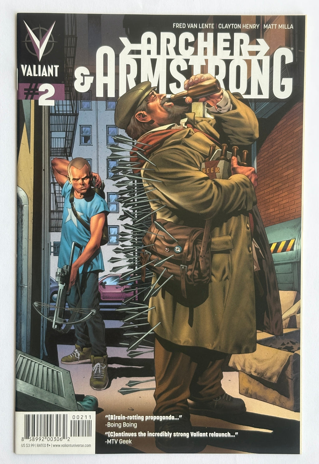 Archer & Armstrong #1 to 7 - (7 Comics Run) 1st Prints Valiant VF 8.0