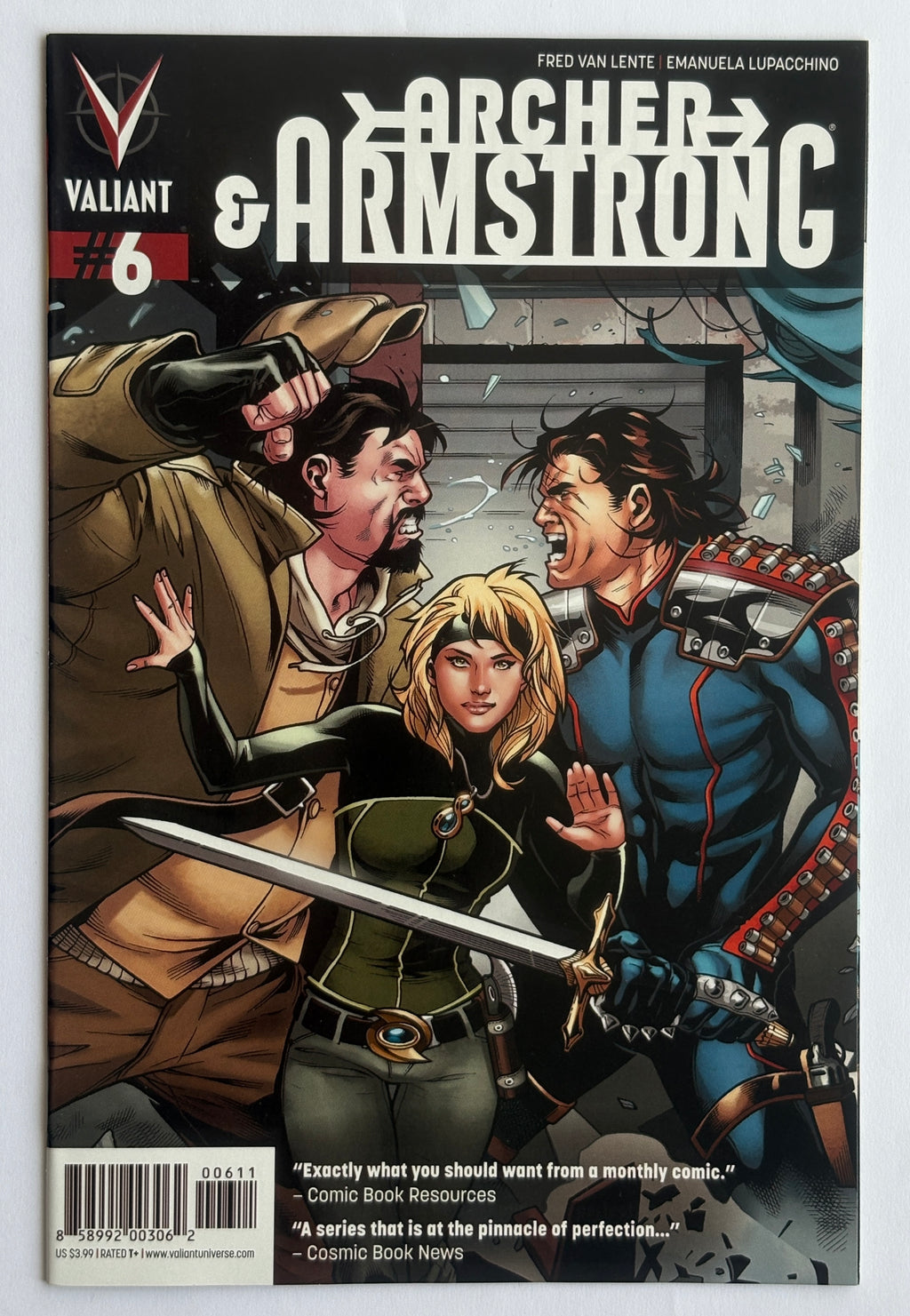 Archer & Armstrong #1 to 7 - (7 Comics Run) 1st Prints Valiant VF 8.0