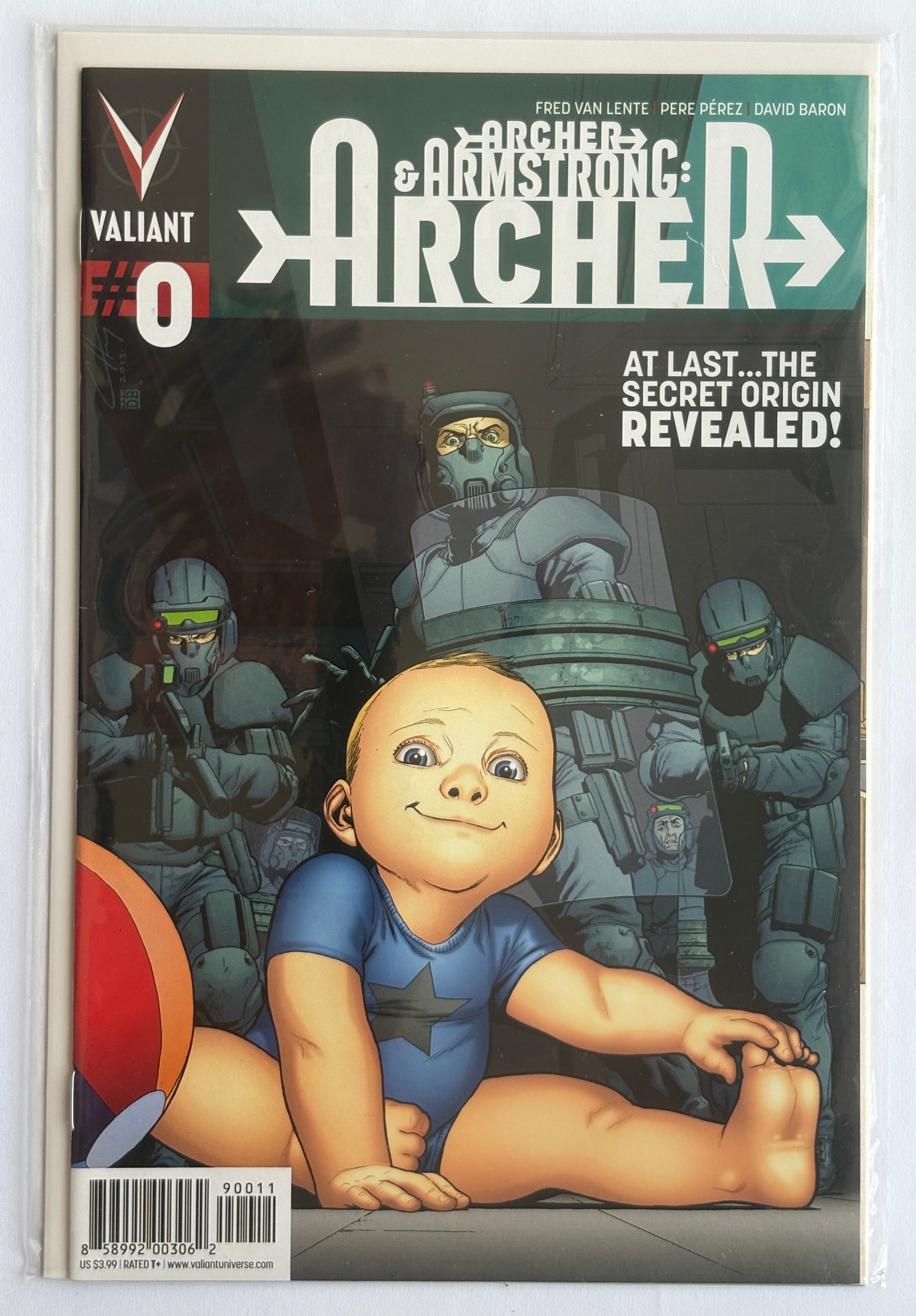 Archer & Armstrong #0 - 1st Printing - Valiant Comics February 2014 VF- 7.5