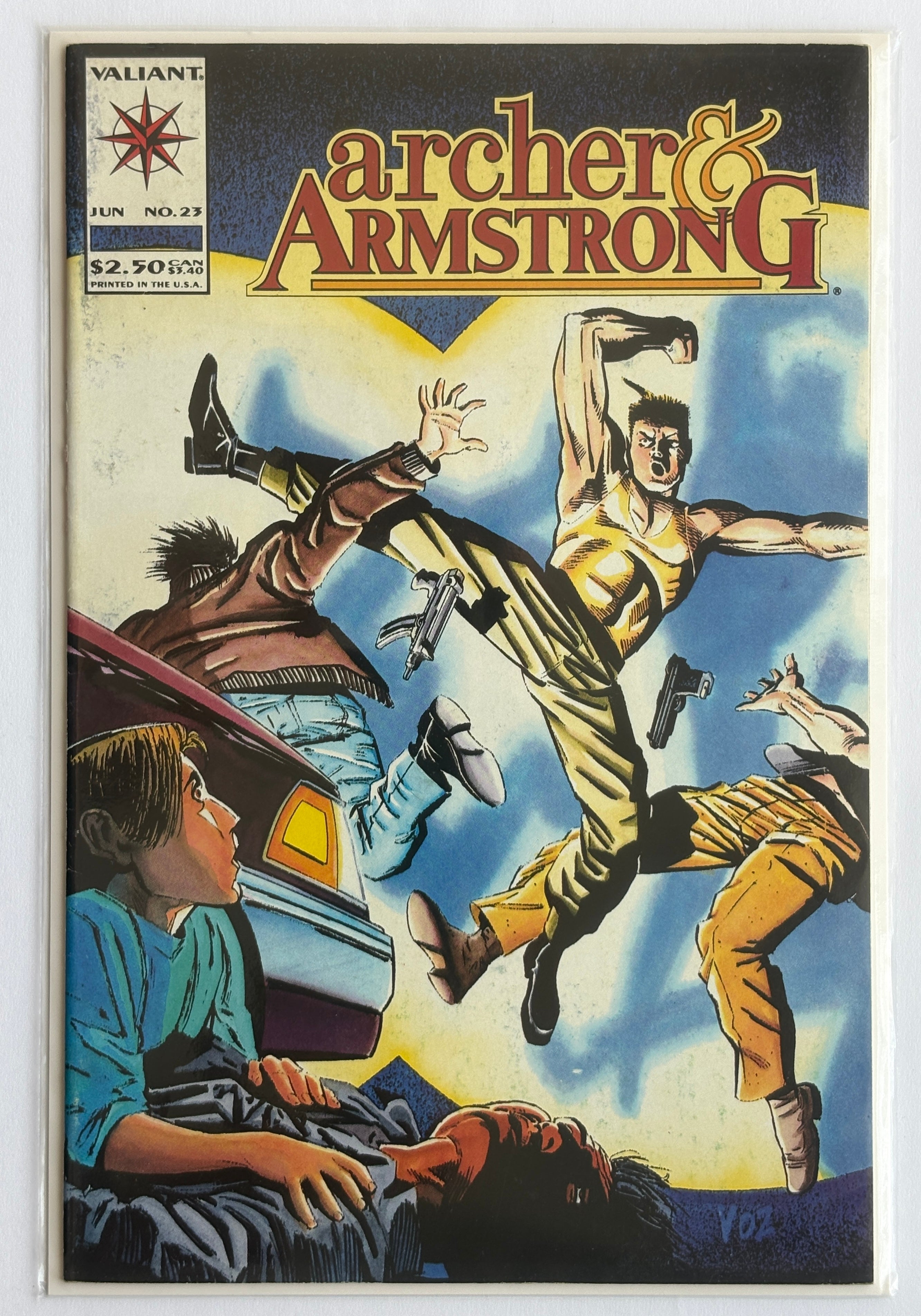 Archer & Armstrong #23 - 1st Printing Valiant Comics June 1994 VF- 7.5
