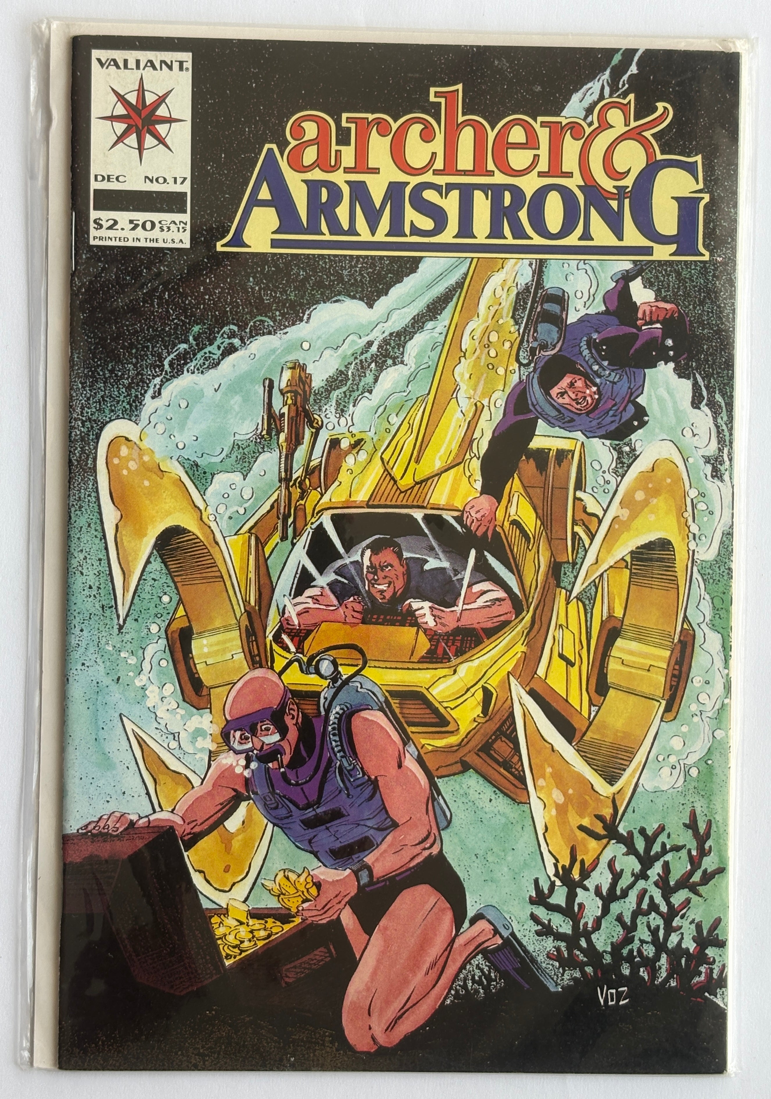 Archer & Armstrong #17 - 1st Printing - Valiant Comics December 1993 VF+ 8.5