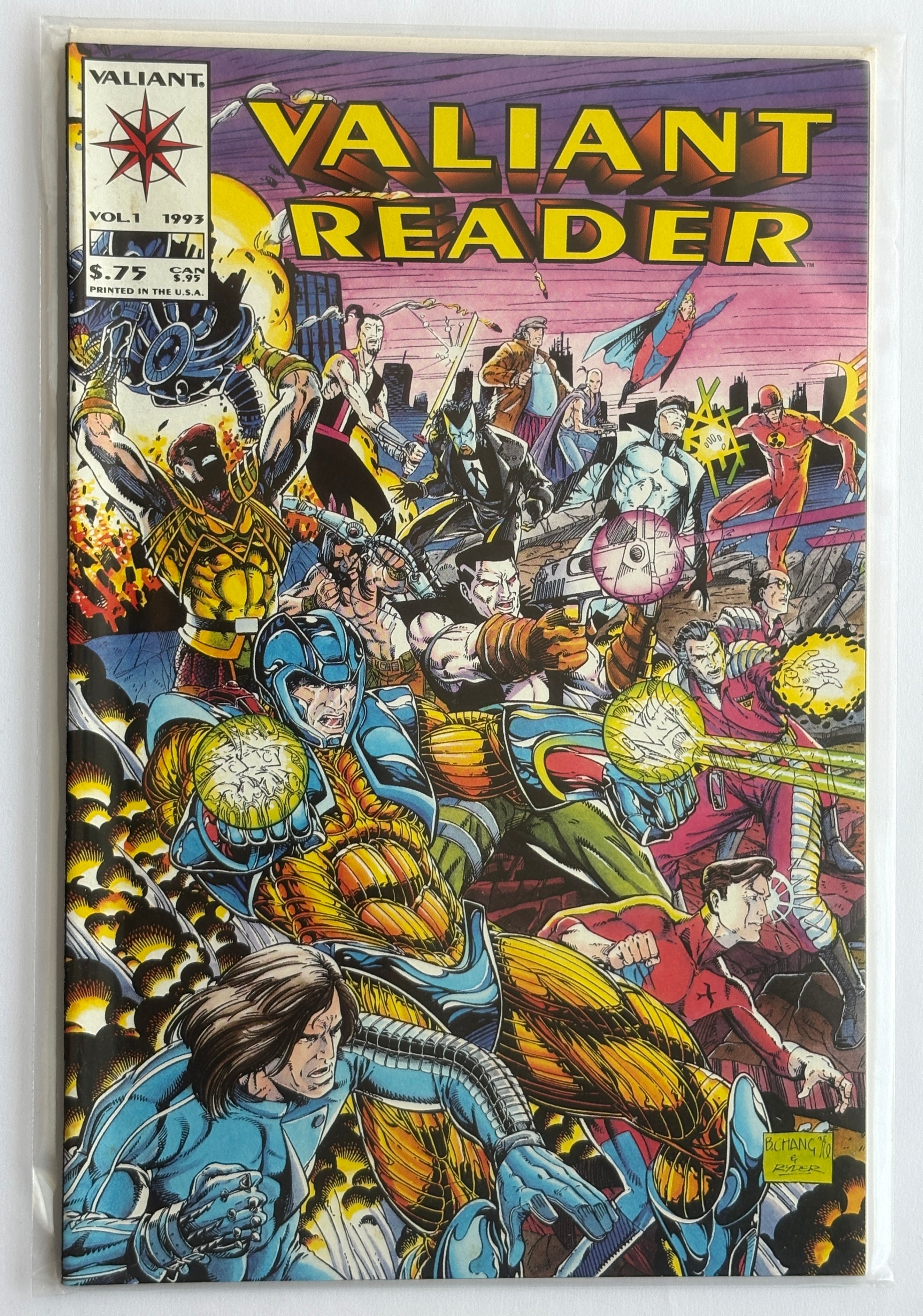 Valiant Reader #1 - 1st Printing - Valiant Comics 1993 VF 8.0