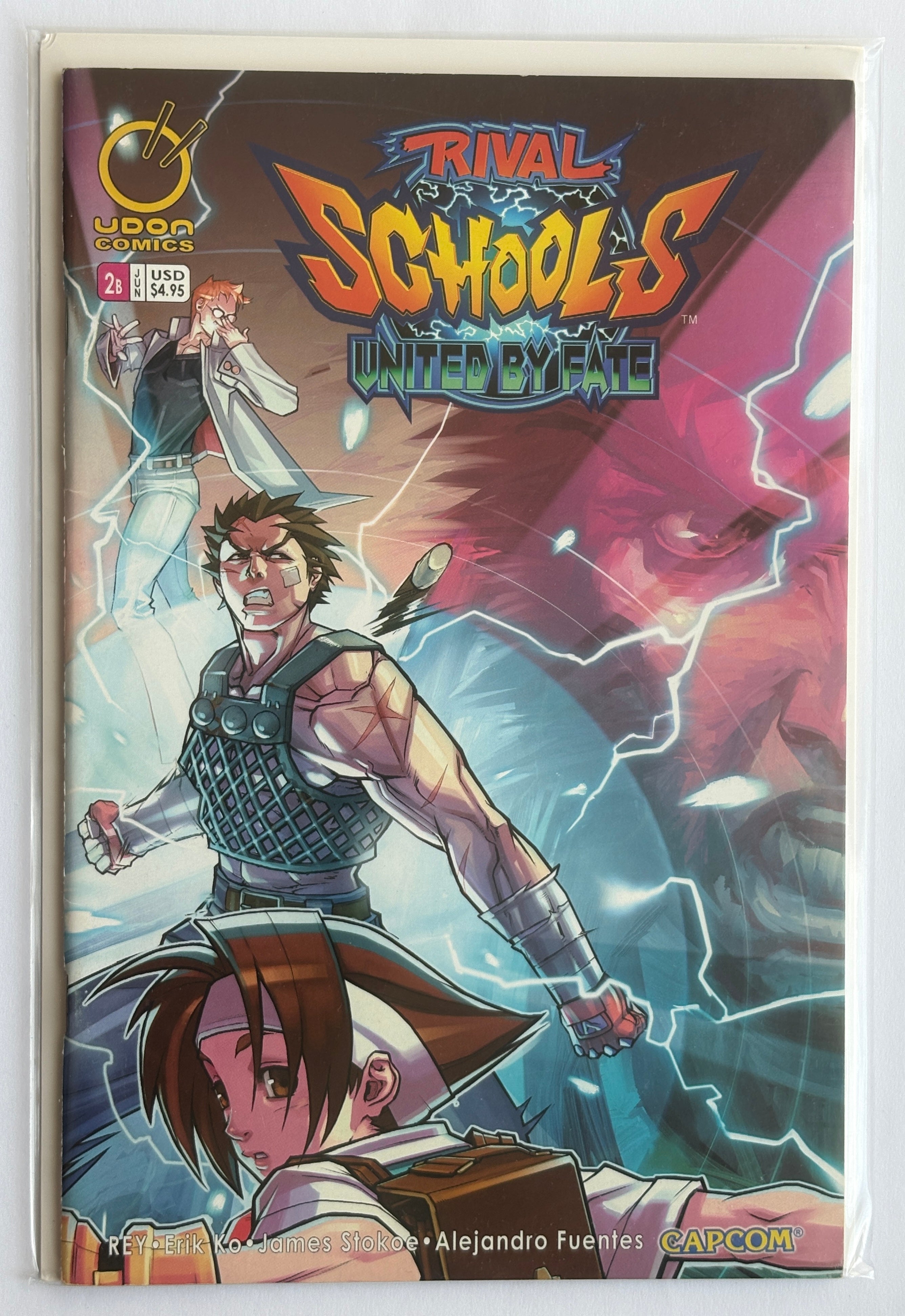 Rival Schools #2B - 1st Printing Capcom - Udon Comics June 2006 VF 8.0