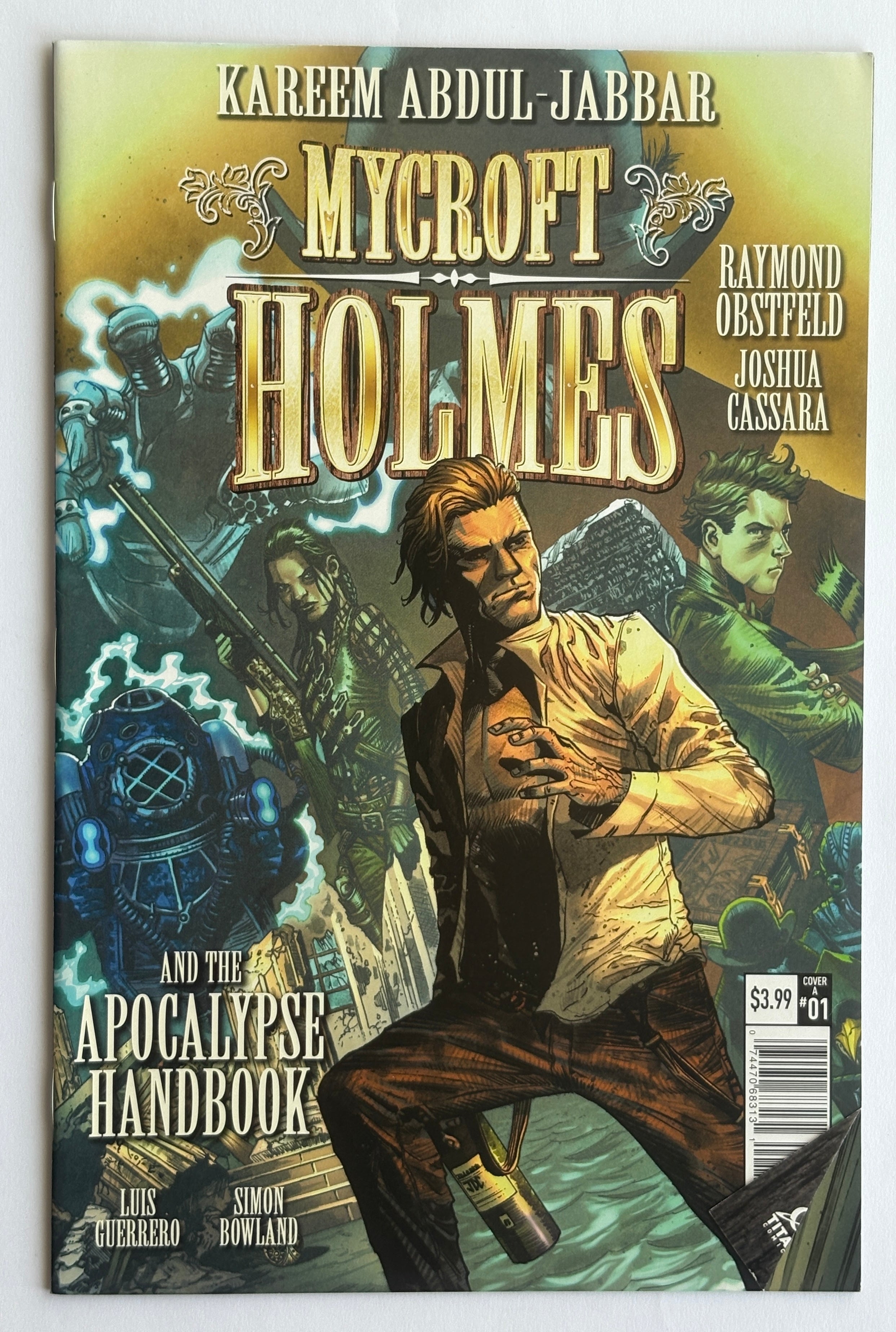 Mycroft Holmes and the Apocalypse Handbook #1 - Cover A Titan Comics September 2016 VF/NM 9.0
