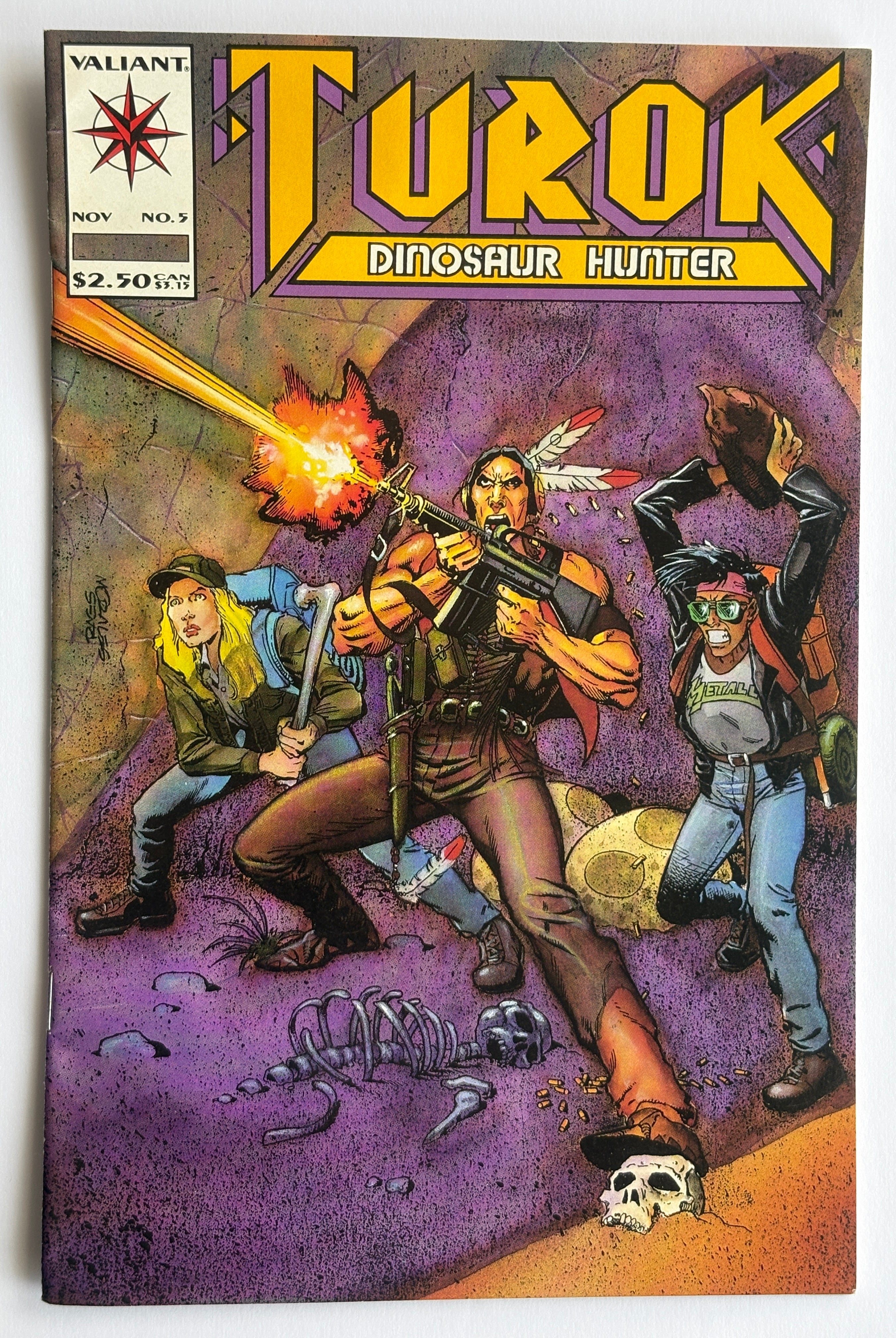 Turok Dinosaur Hunter #5 - Valiant Comics November 1993 VF/NM 9.0
